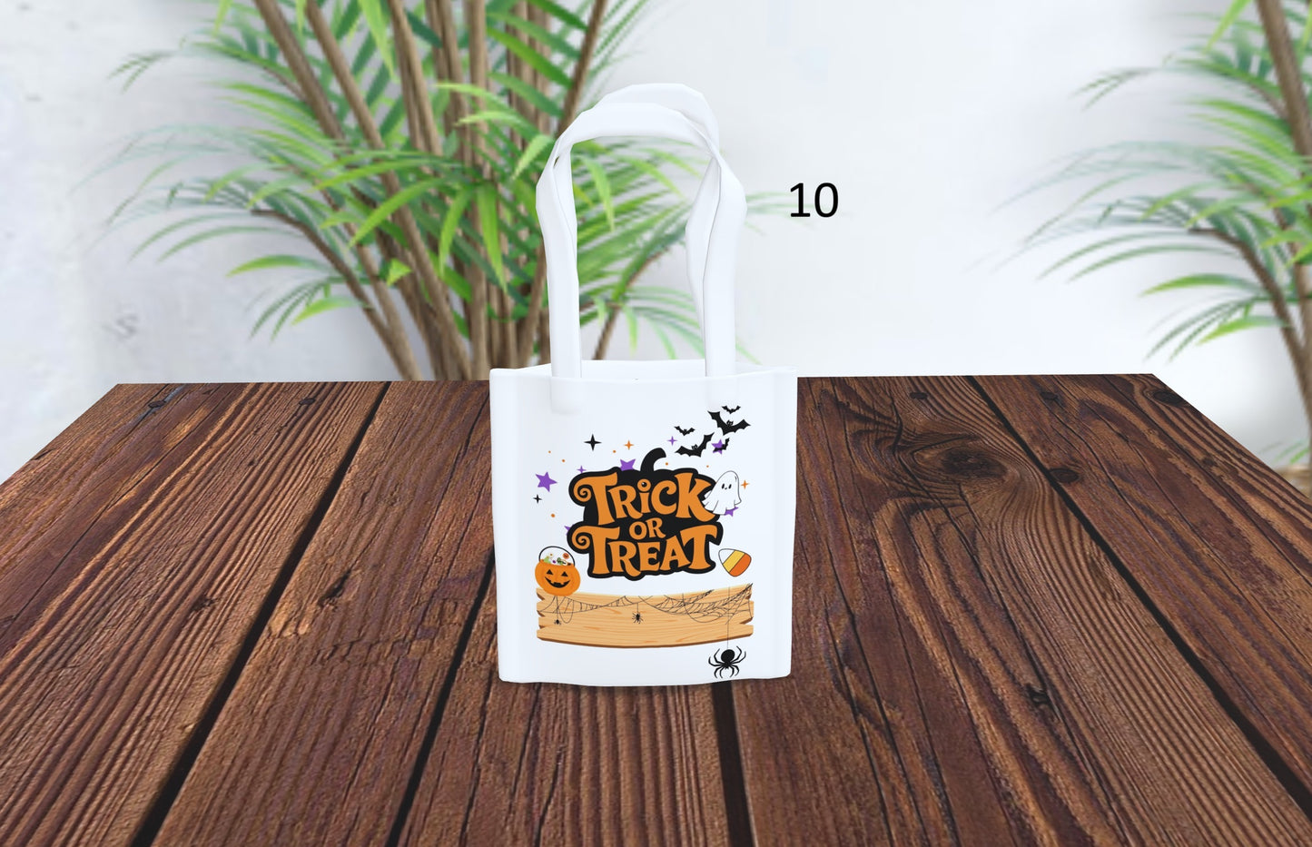 Kids Halloween tote bag - Customisable