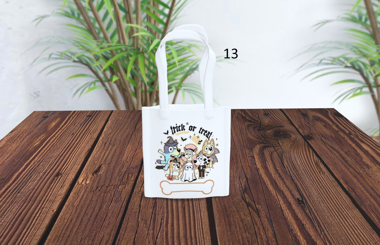Kids Halloween tote bag - Customisable