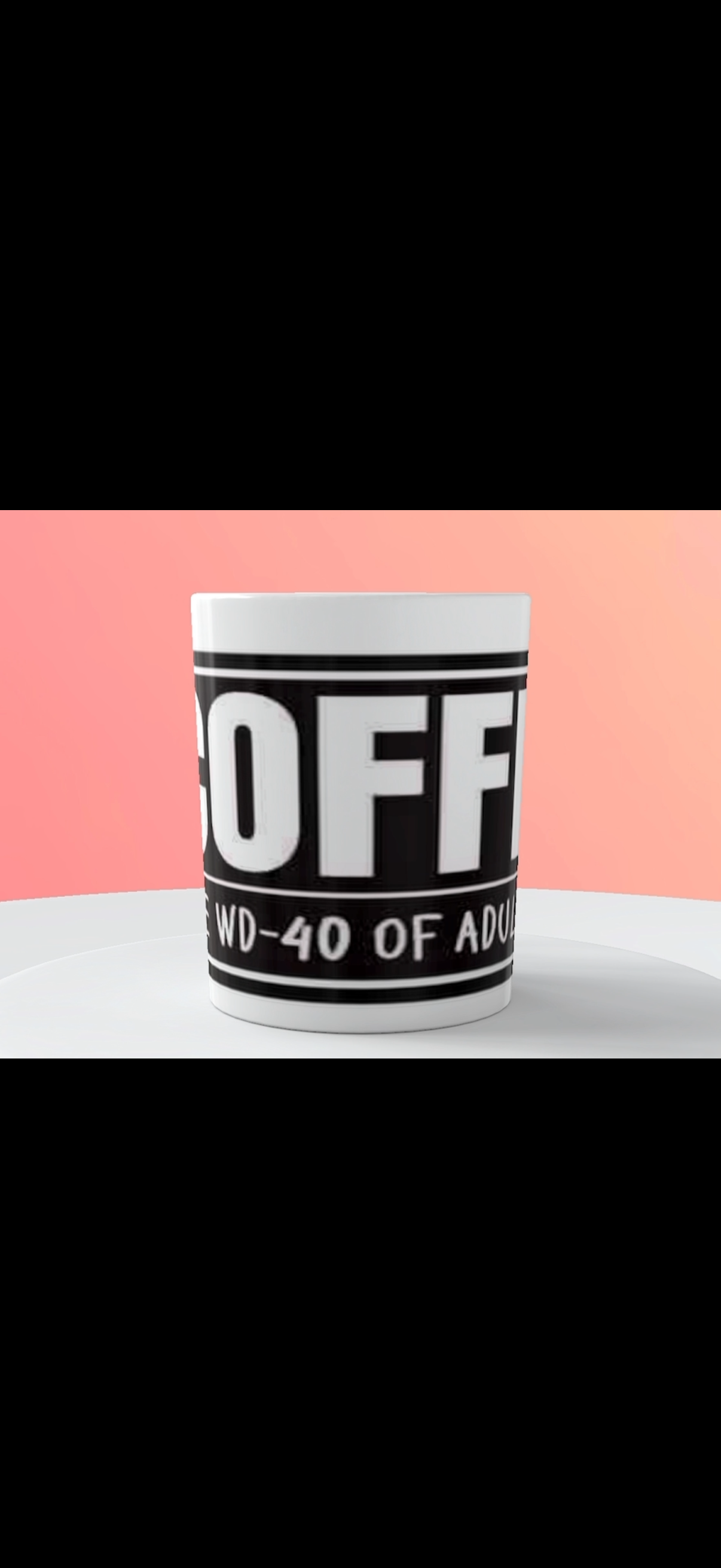 Coffee - The WD40 of adulthood