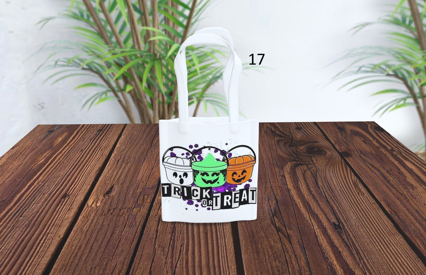 Kids Halloween tote bag - Customisable