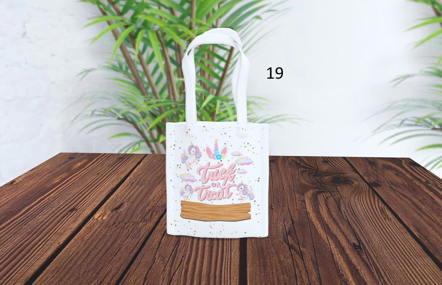 Kids Halloween tote bag - Customisable