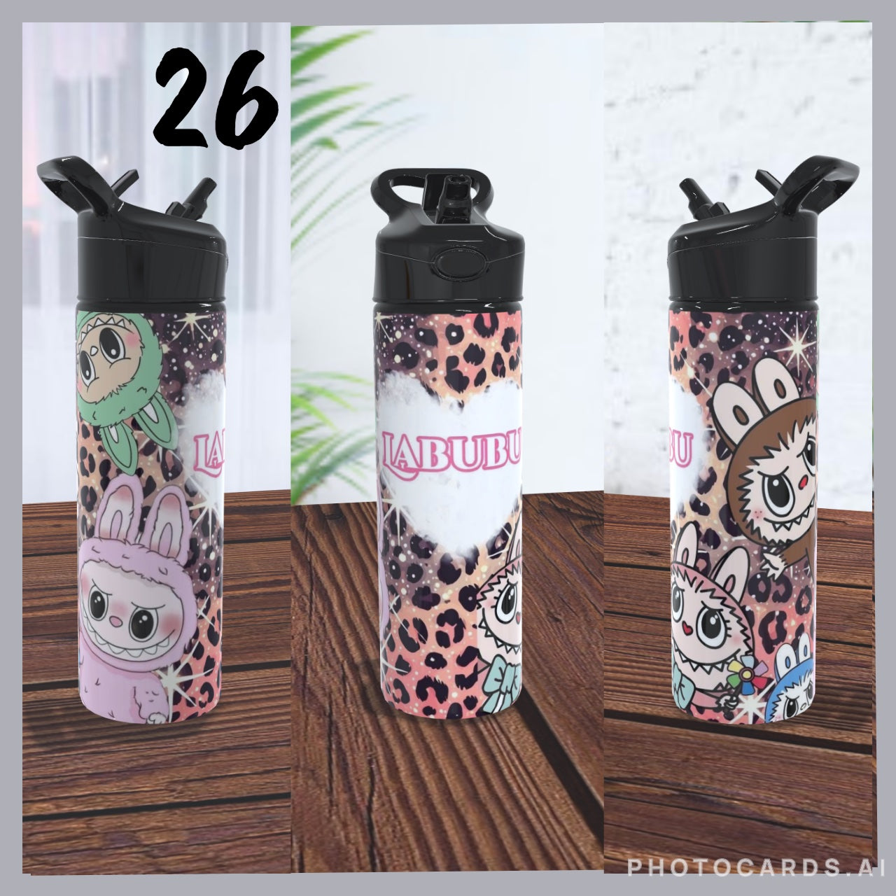 650ml Aluminium water bottle - Customisable