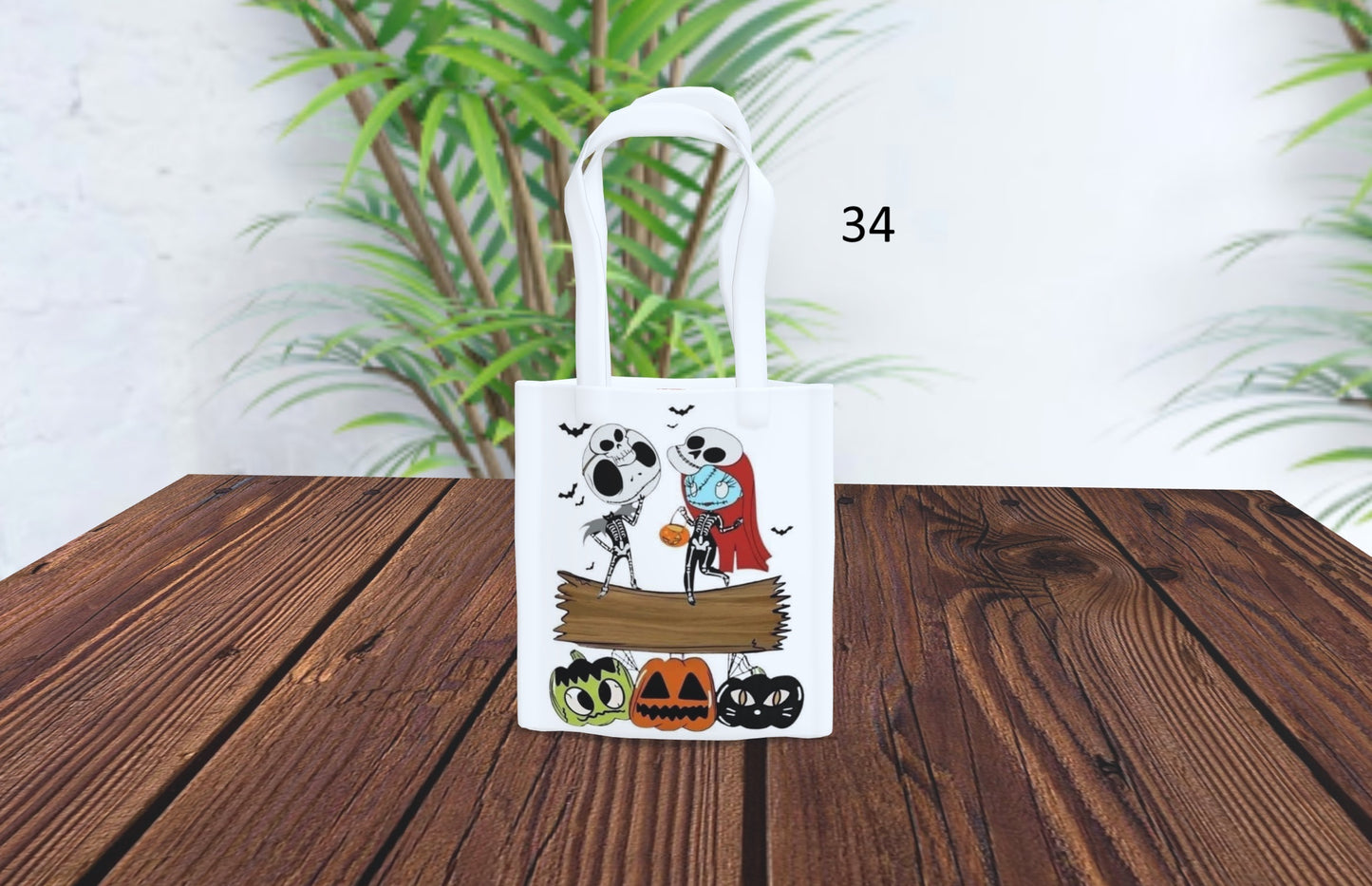 Kids Halloween tote bag - Customisable