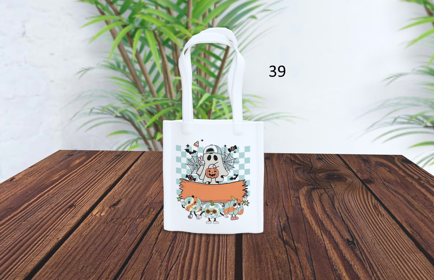 Kids Halloween tote bag - Customisable