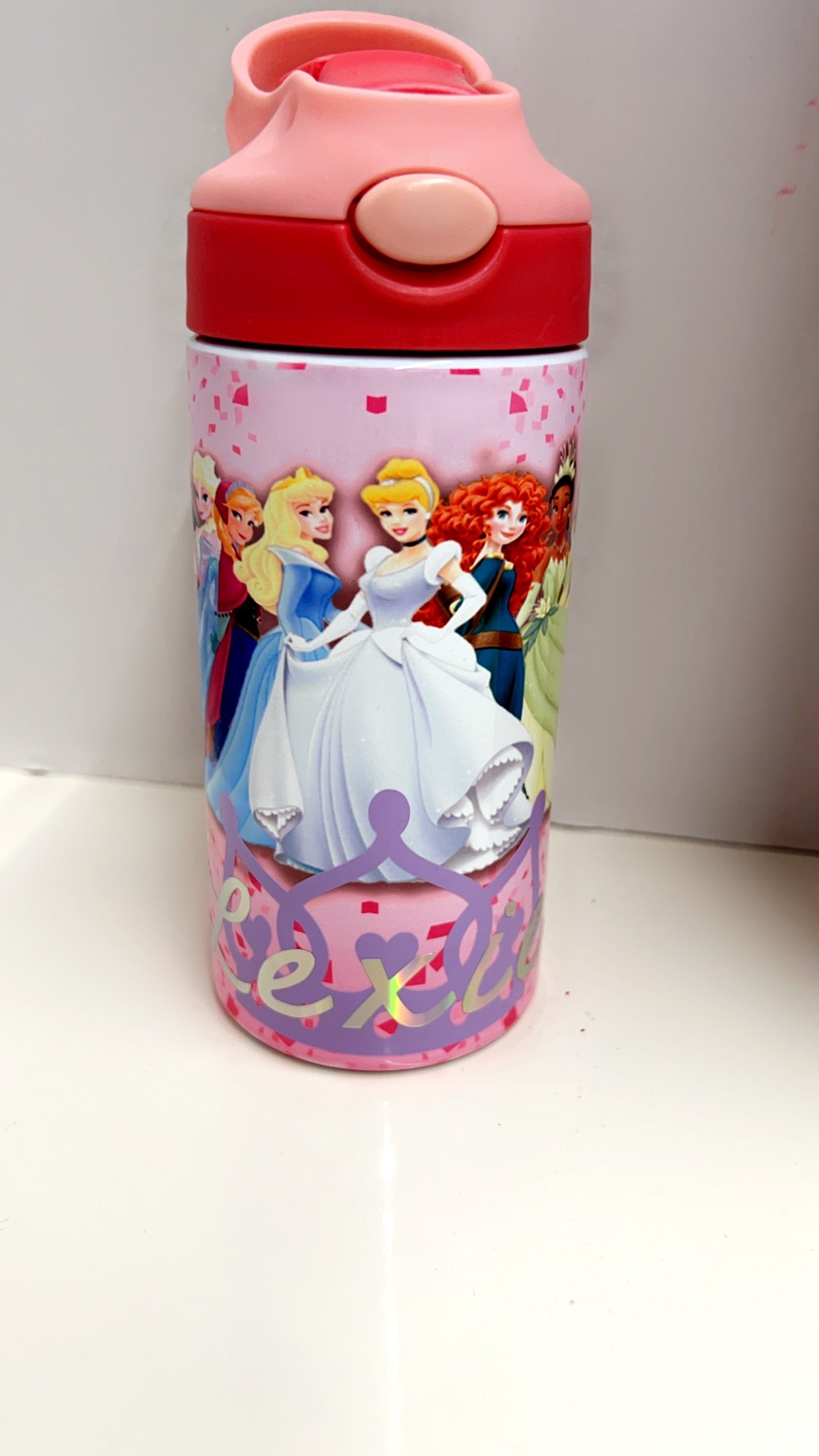 Disney Princess - 12oz stainless steel kids water bottle