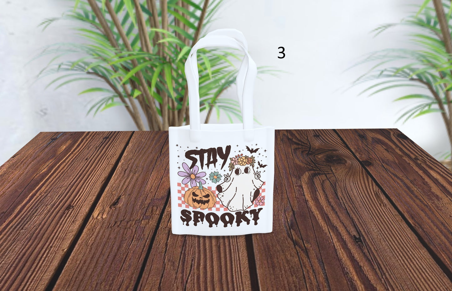 Kids Halloween tote bag - Customisable
