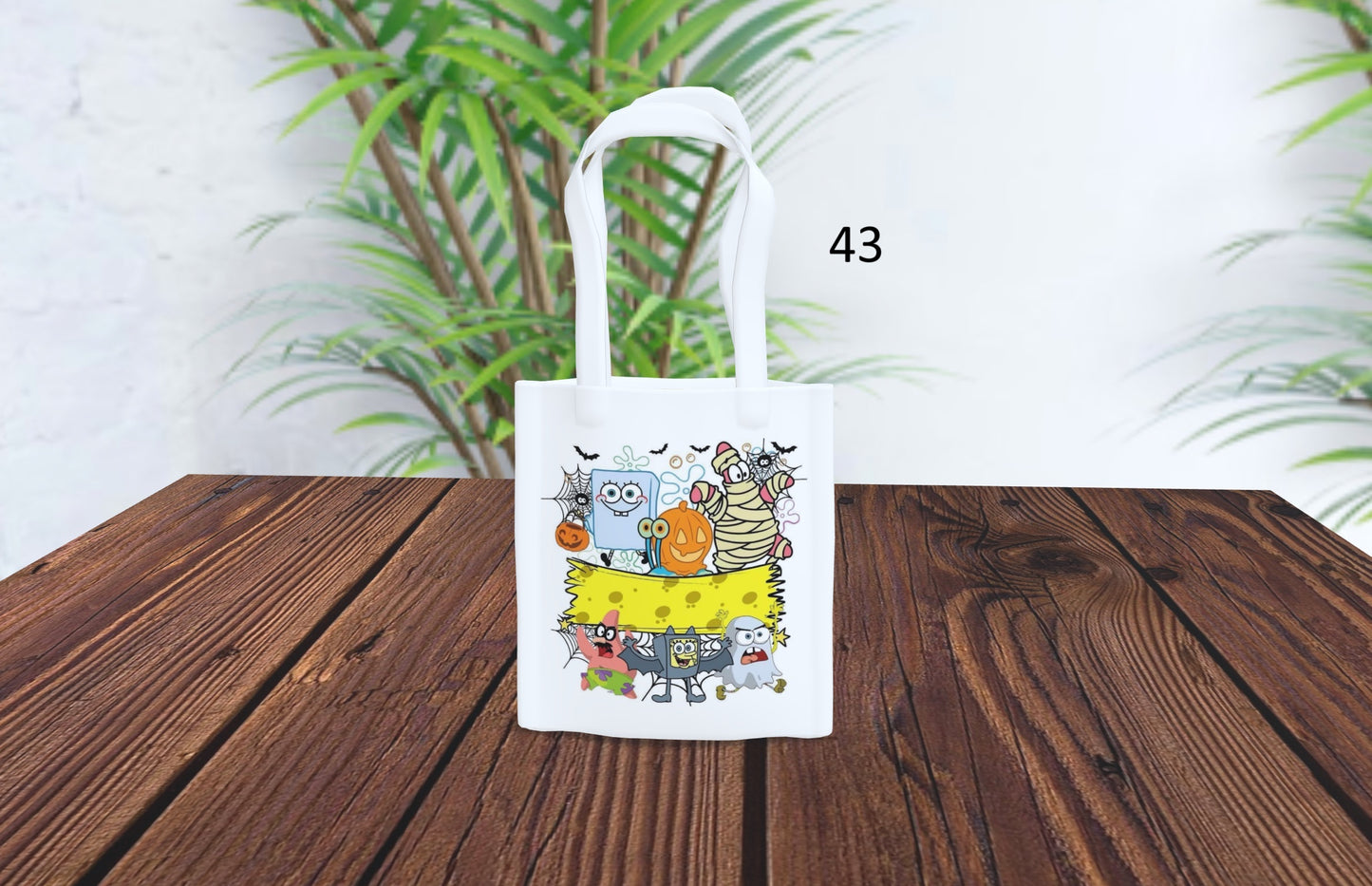 Kids Halloween tote bag - Customisable