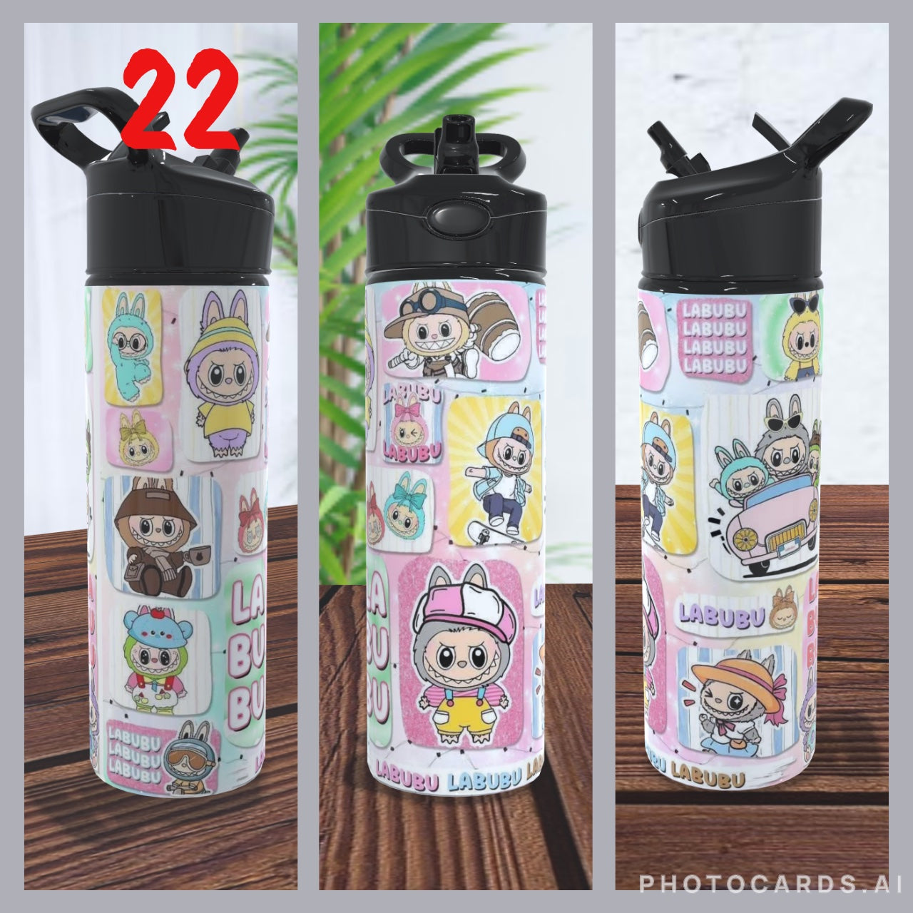 650ml Aluminium water bottle - Customisable