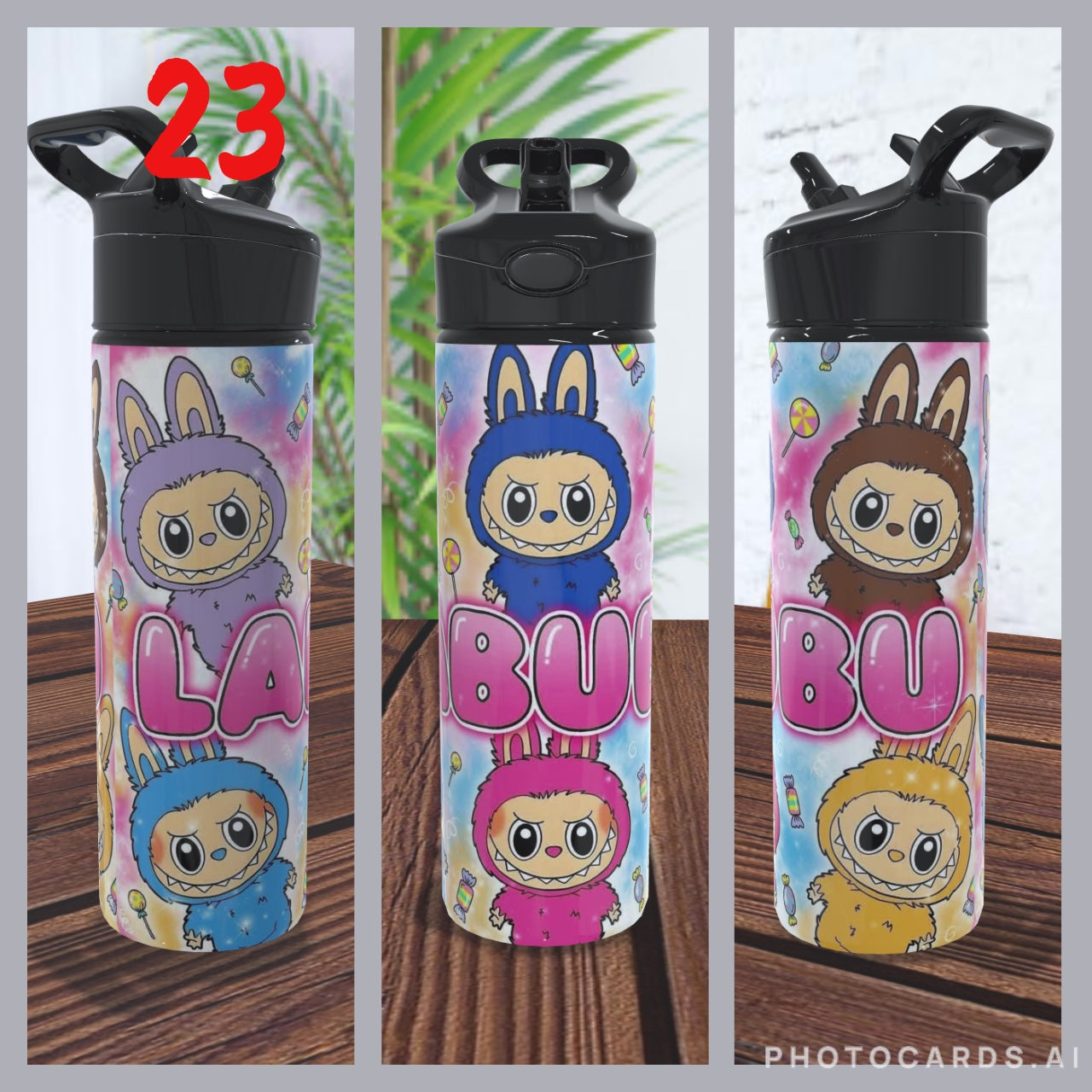650ml Aluminium water bottle - Customisable
