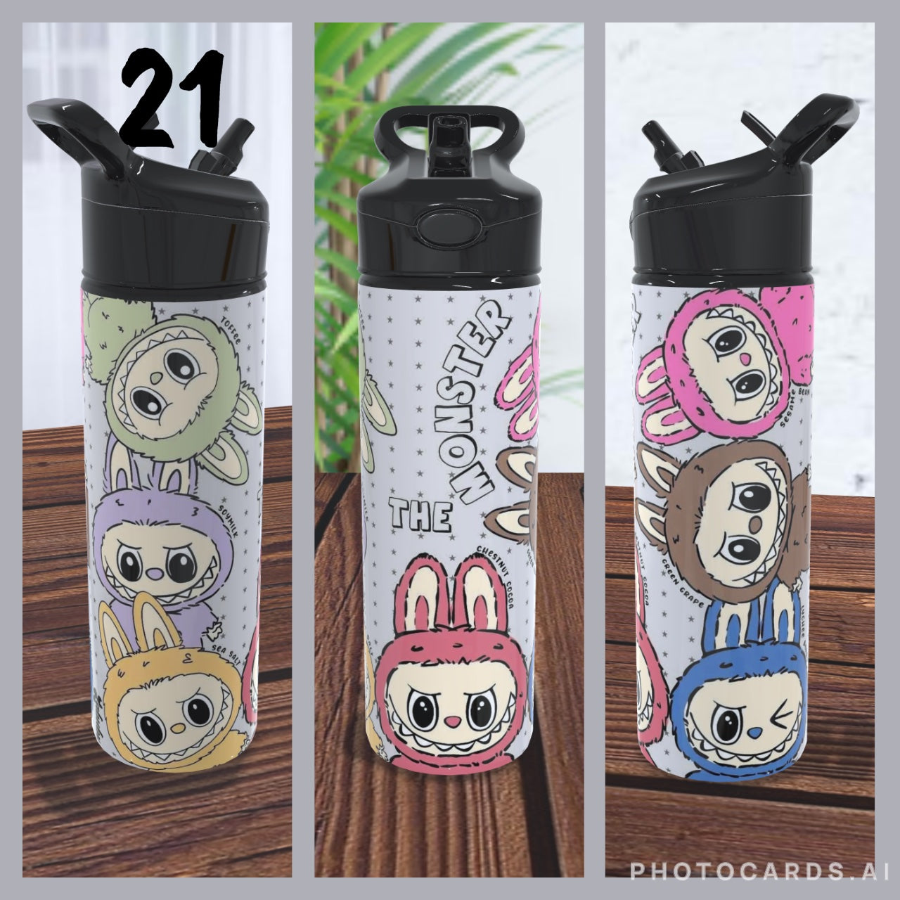 650ml Aluminium water bottle - Customisable