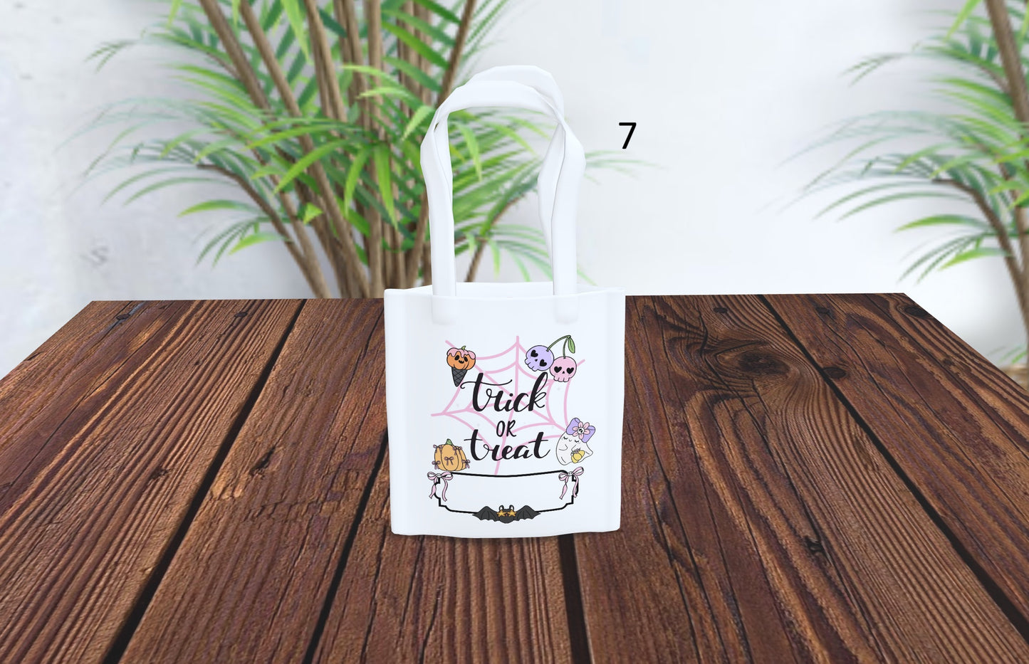 Kids Halloween tote bag - Customisable