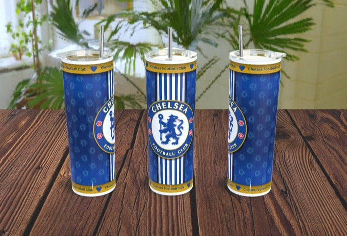 Football 20oz stainless steel tumblers - various designs