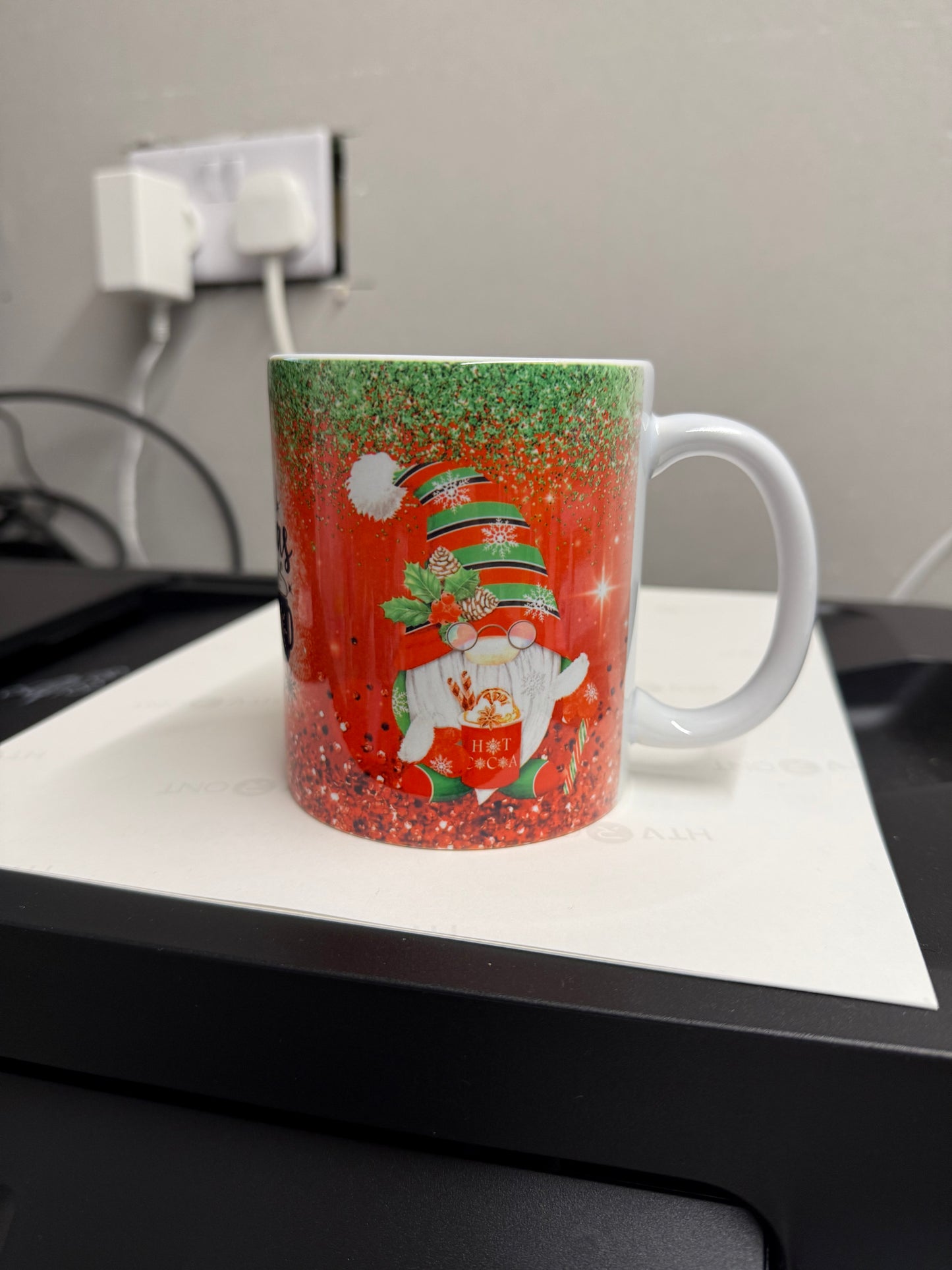 Christmas Candy Canes Cocoa 11oz mug