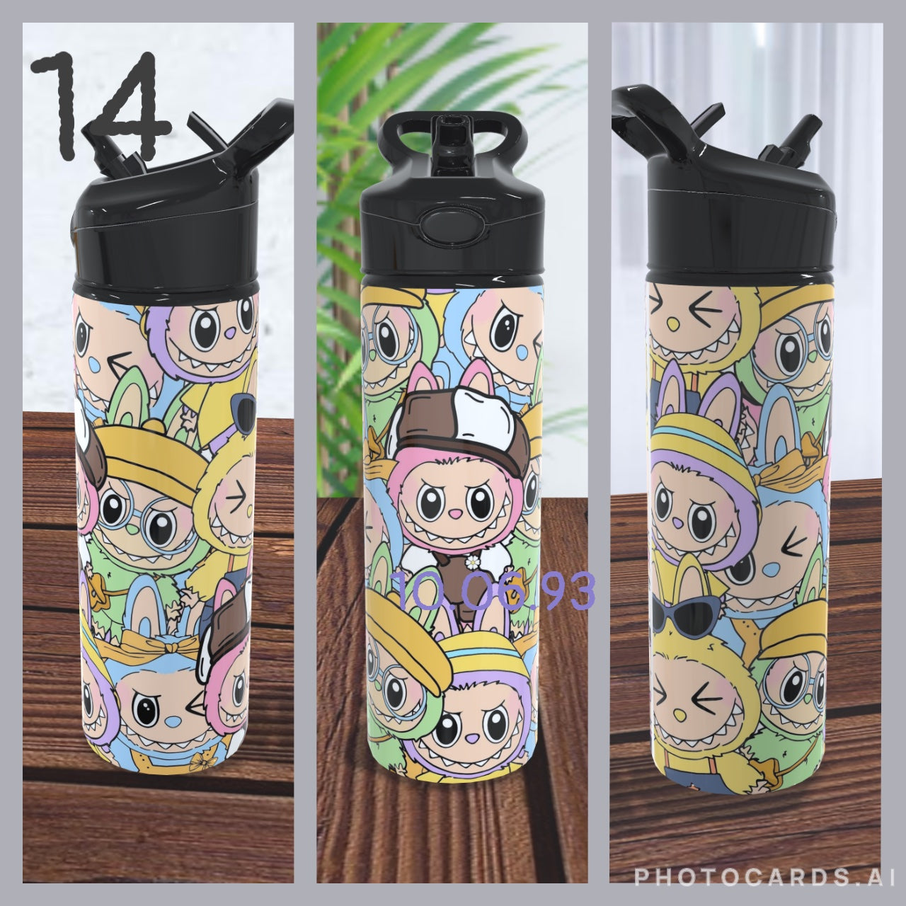 650ml Aluminium water bottle - Customisable
