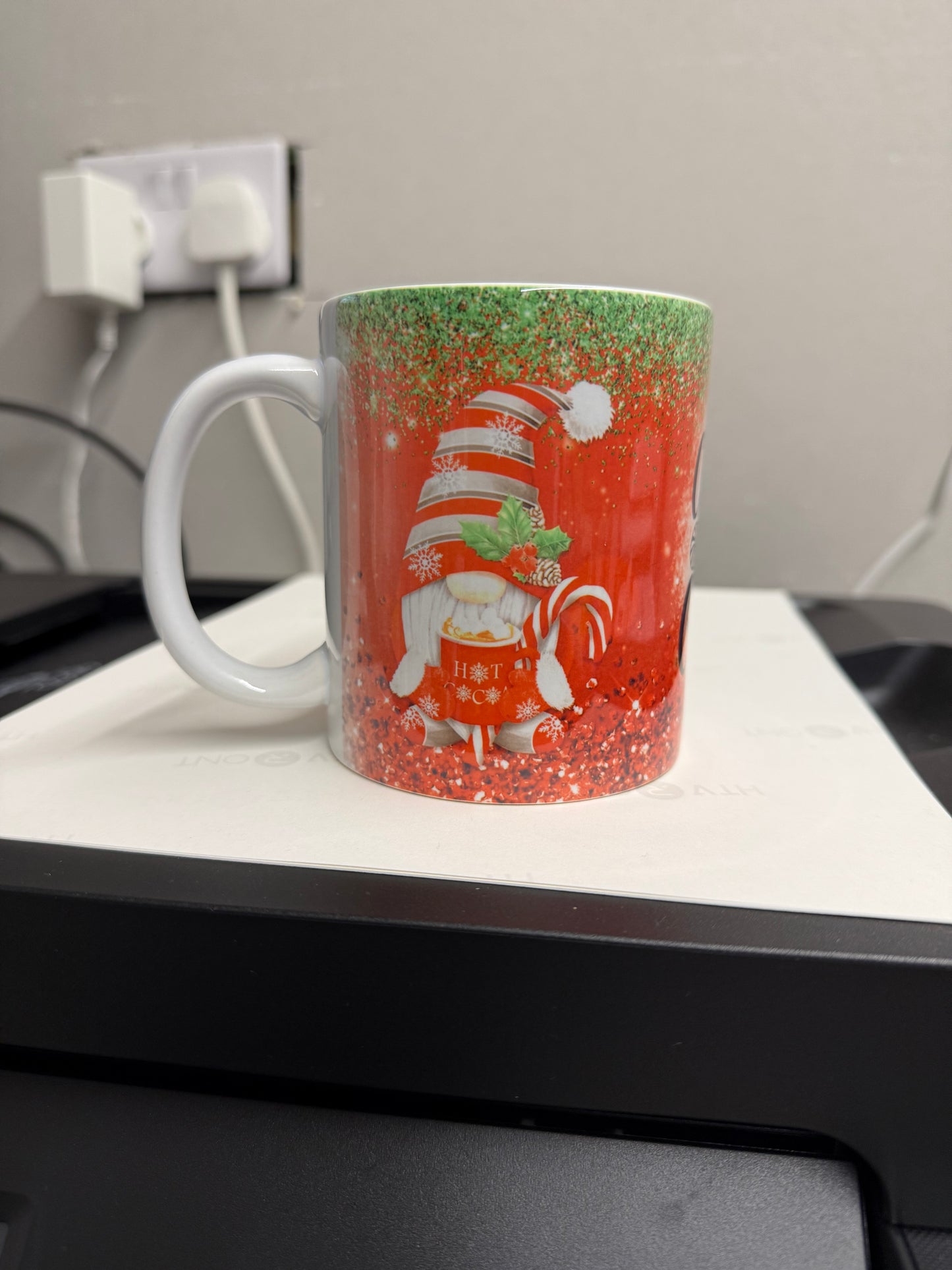 Christmas Candy Canes Cocoa 11oz mug
