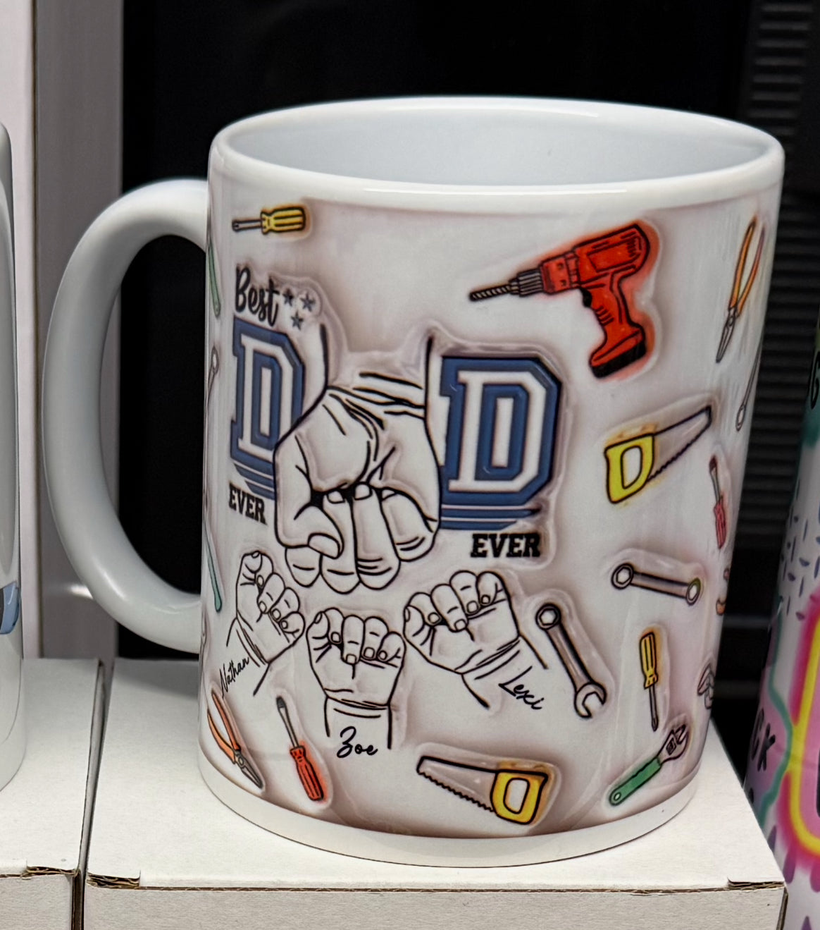 Best dad ever - 11oz mug customisable