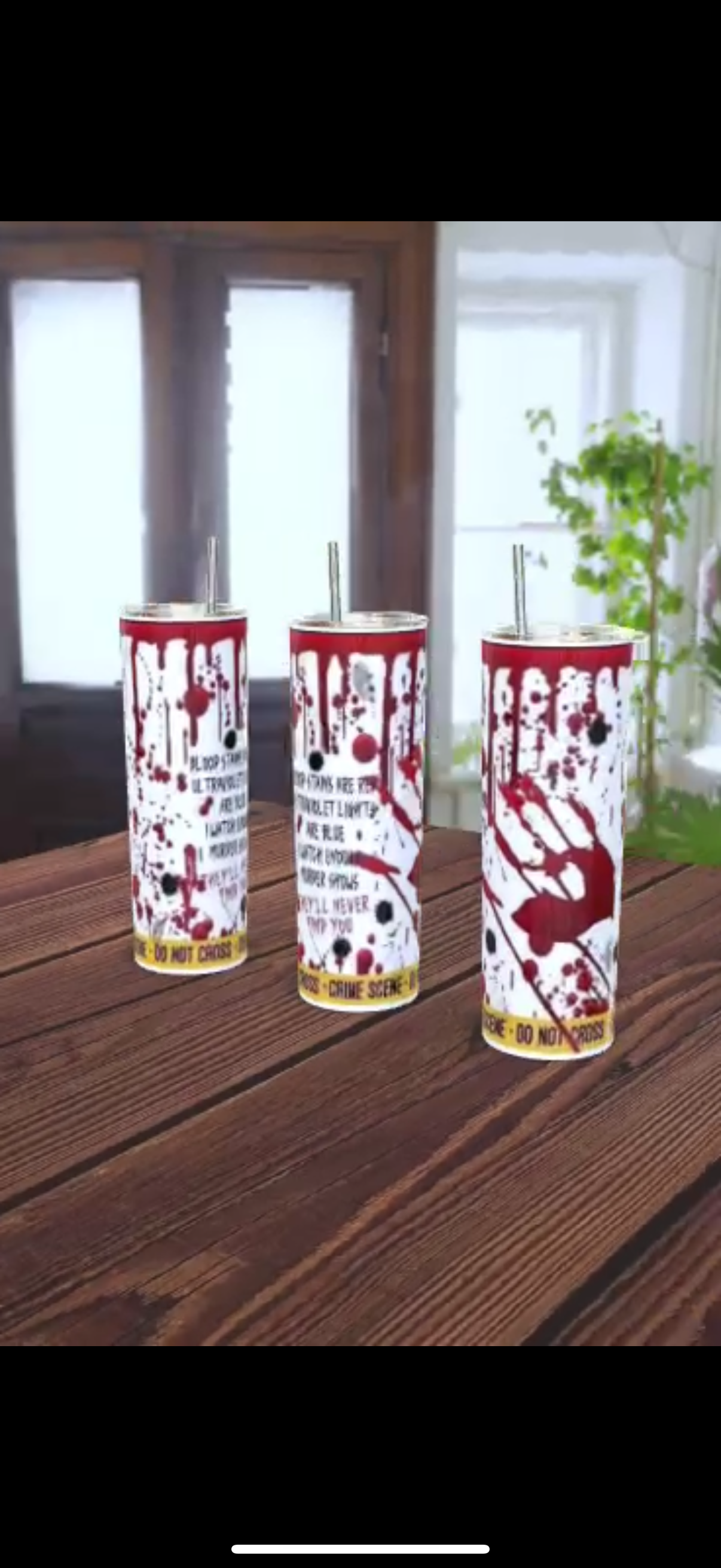 Crime Scene - 20oz stainless steel tumbler