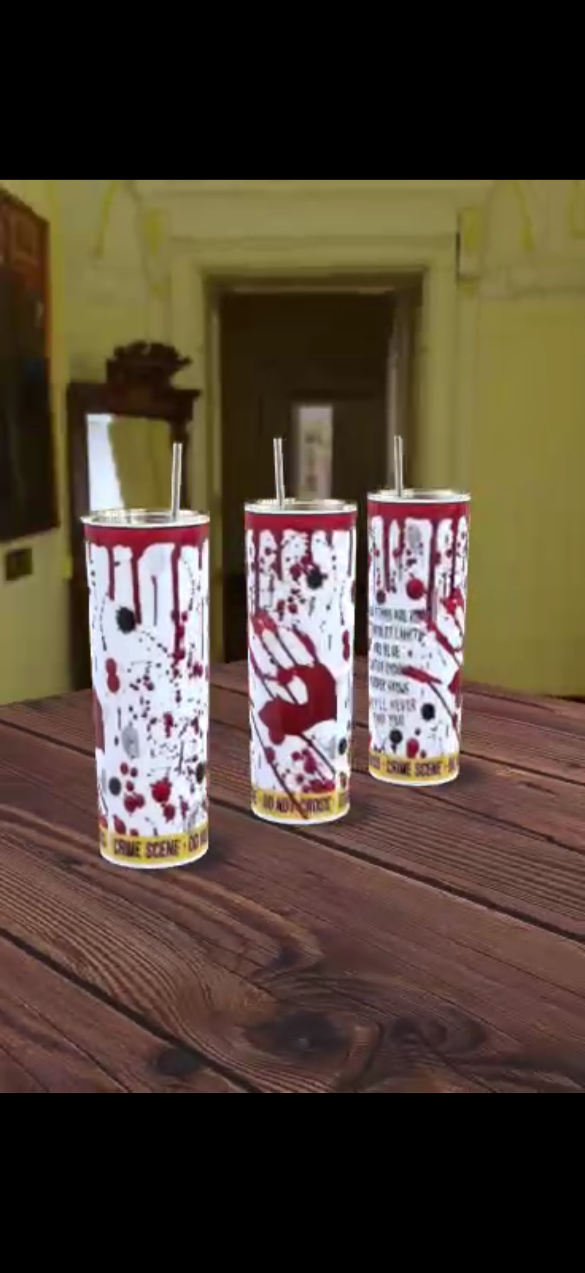 Crime Scene - 20oz stainless steel tumbler
