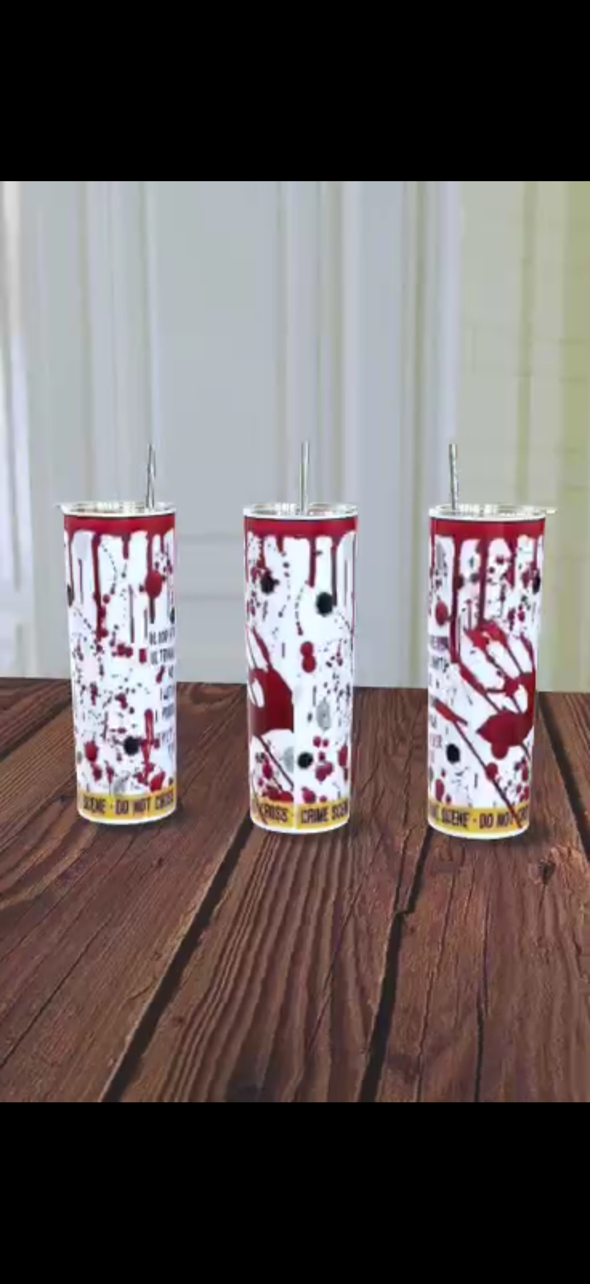Crime Scene - 20oz stainless steel tumbler