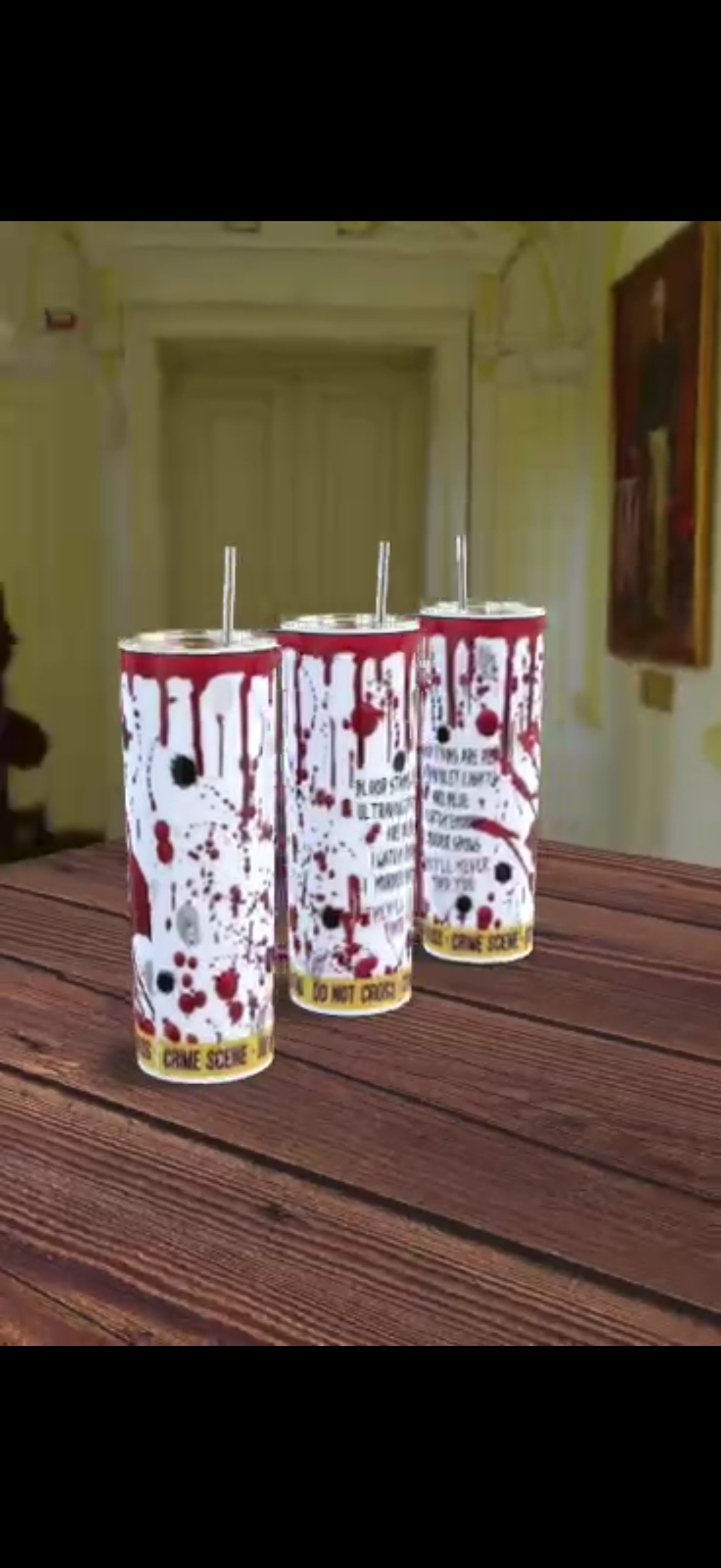 Crime Scene - 20oz stainless steel tumbler