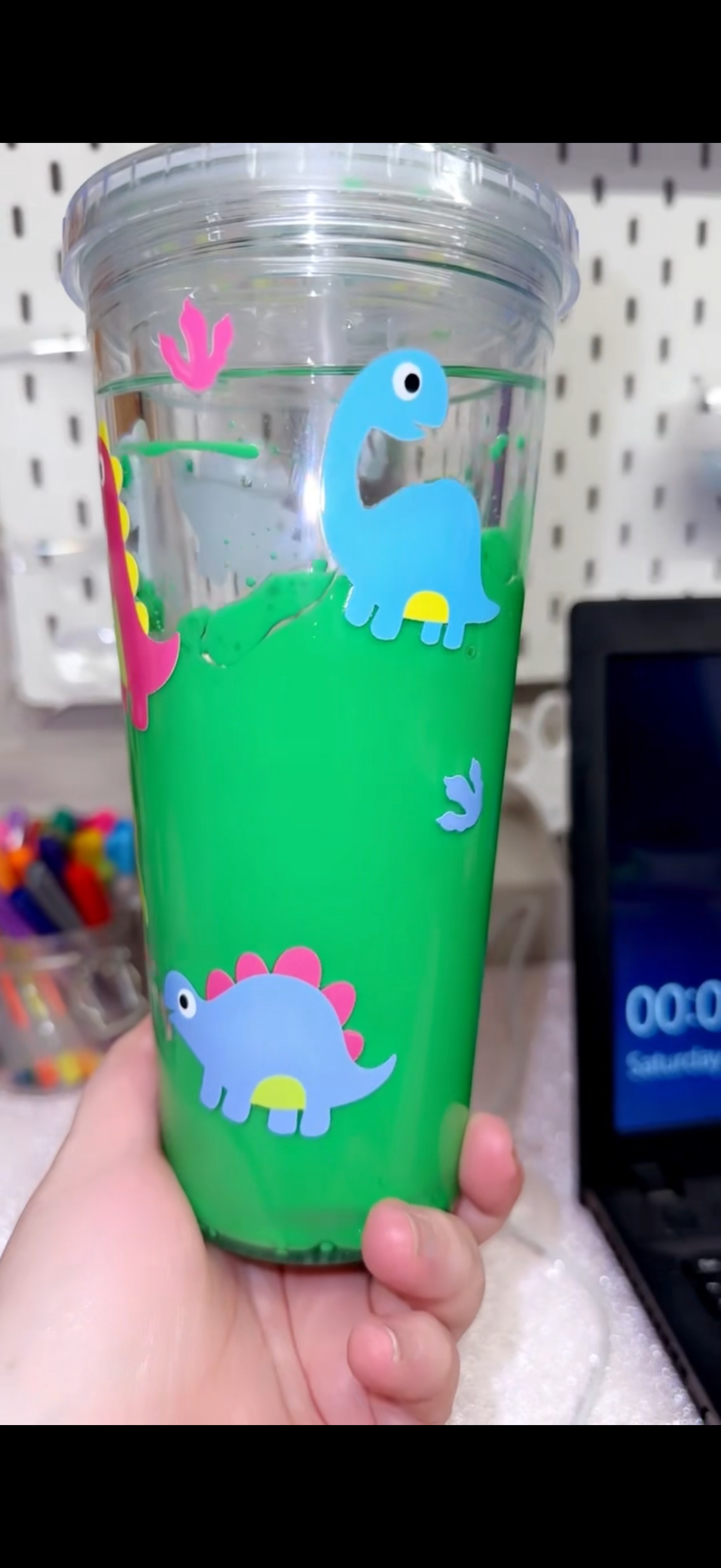 25oz Acrylic Lava Lamp tumbler - customisable