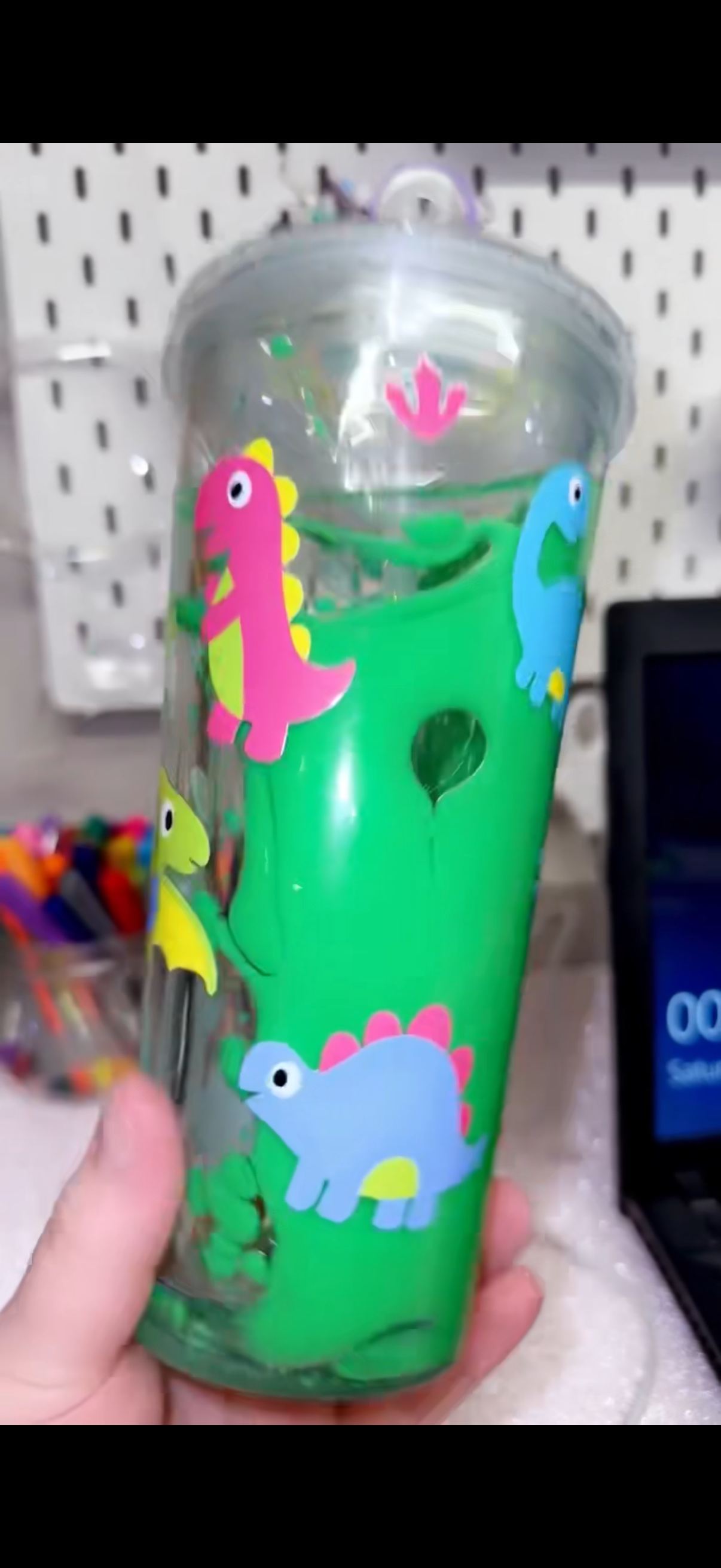 25oz Acrylic Lava Lamp tumbler - customisable