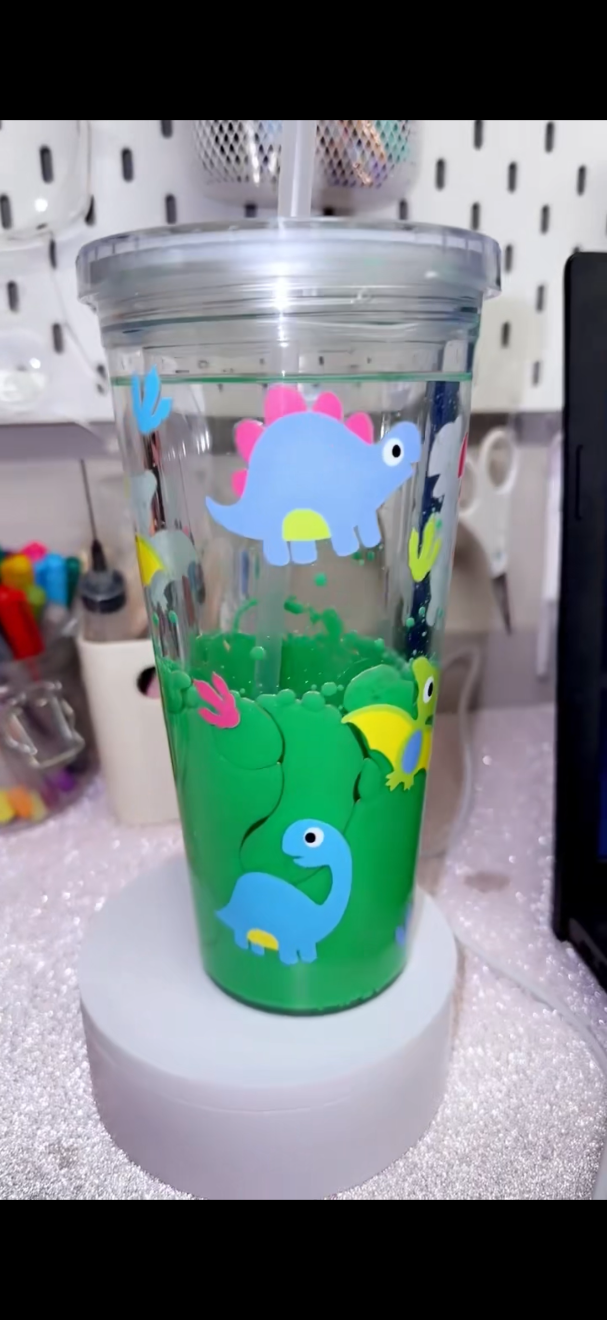 25oz Acrylic Lava Lamp tumbler - customisable