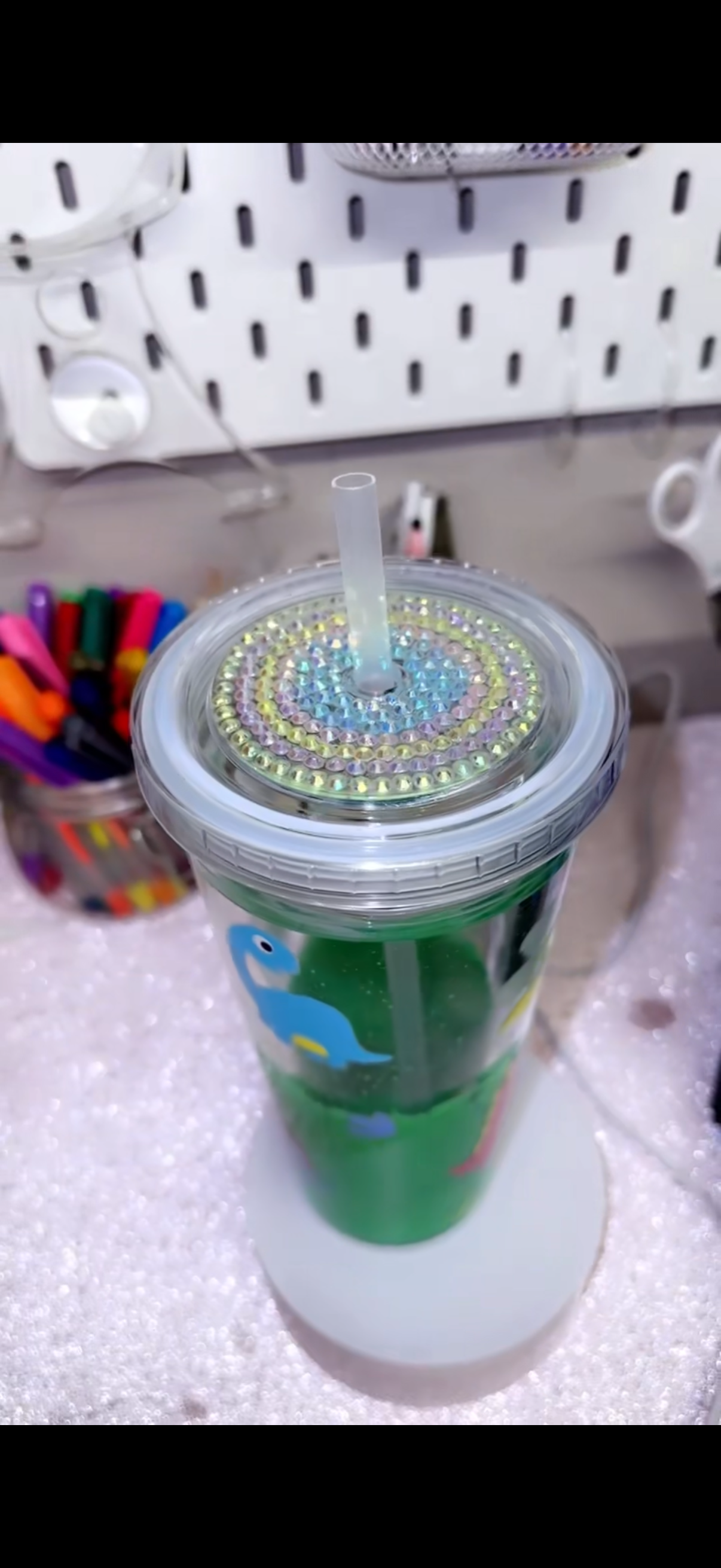 25oz Acrylic Lava Lamp tumbler - customisable
