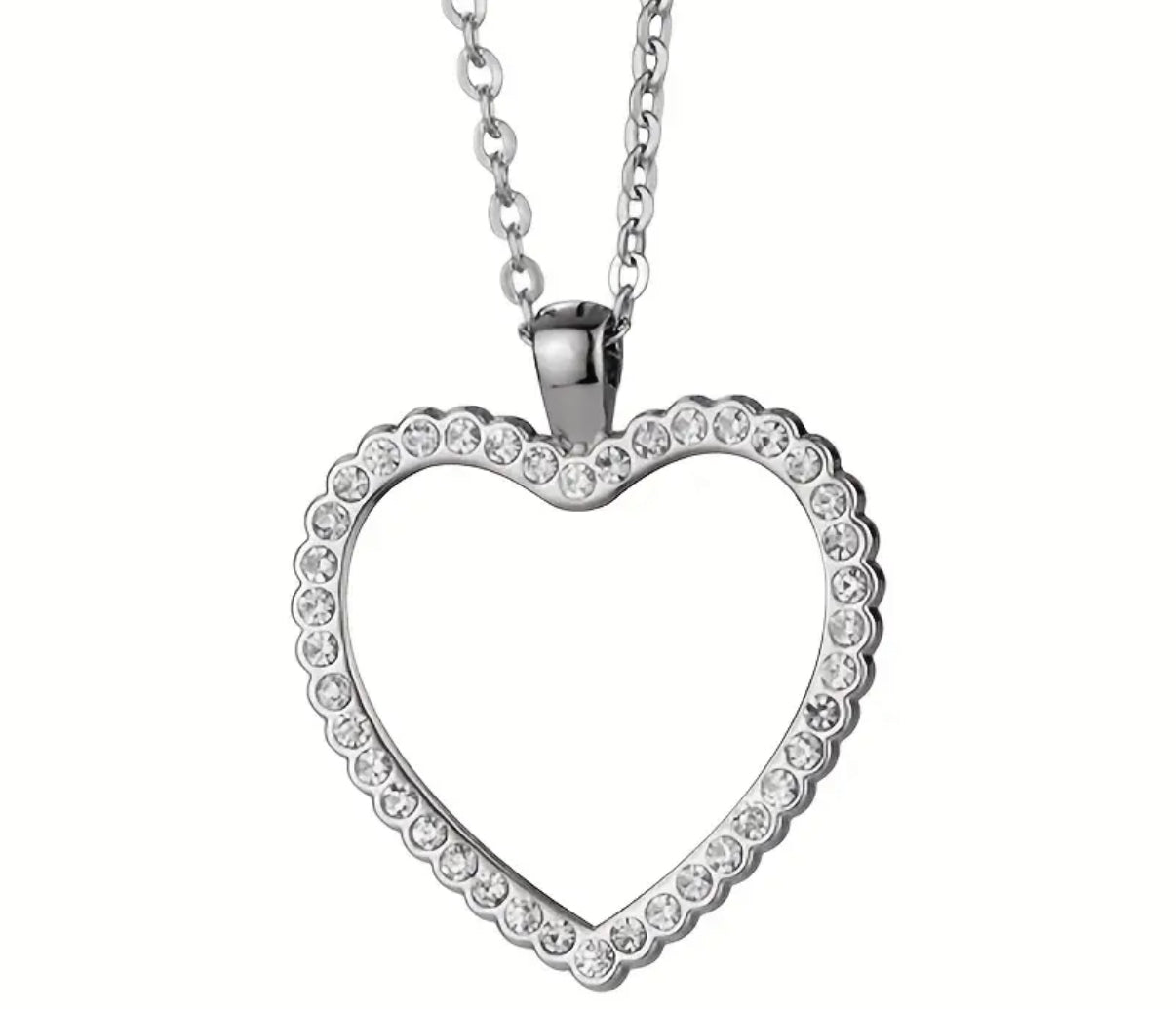 Love Heart Necklace - Customisable
