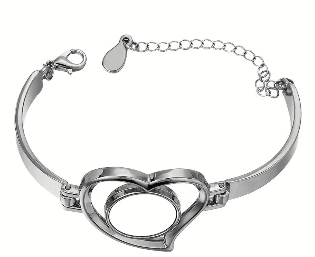 Love Heart Designed Bracelet - Customisable