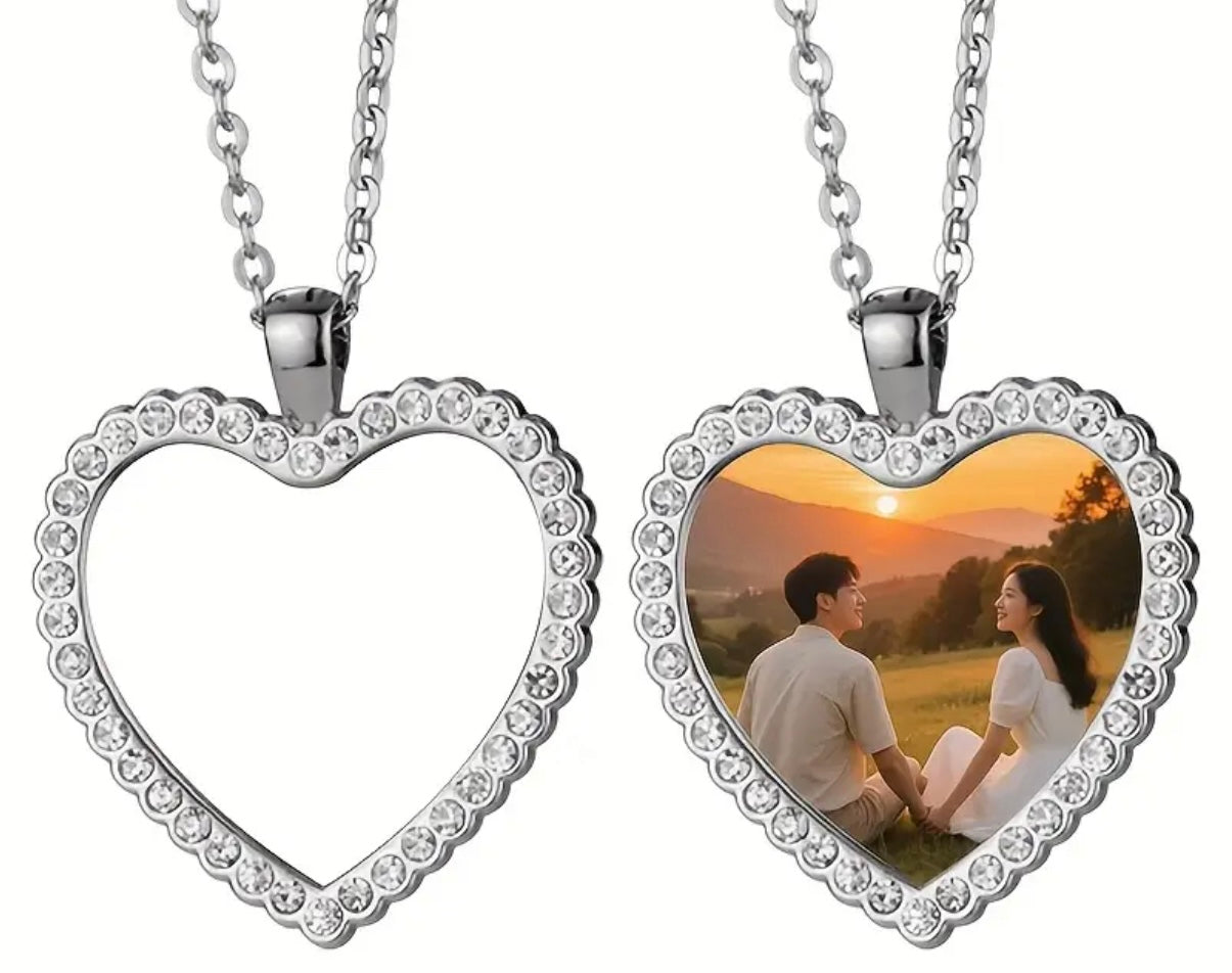 Love Heart Necklace - Customisable