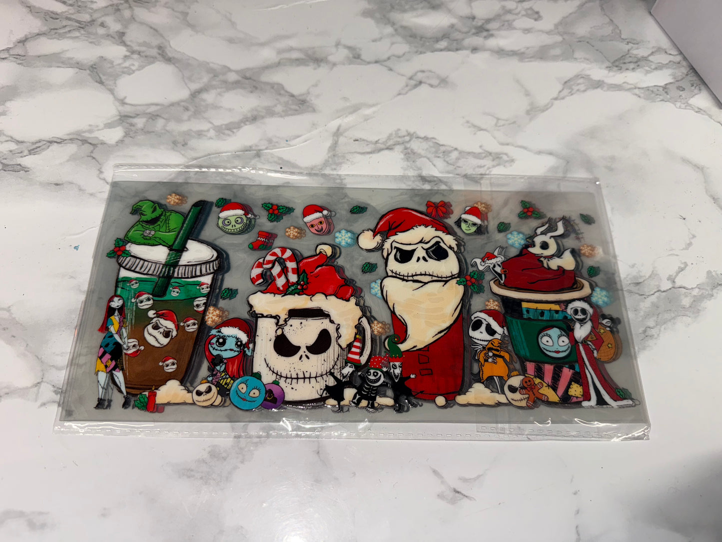 Nightmare before xmas themed UVDTF