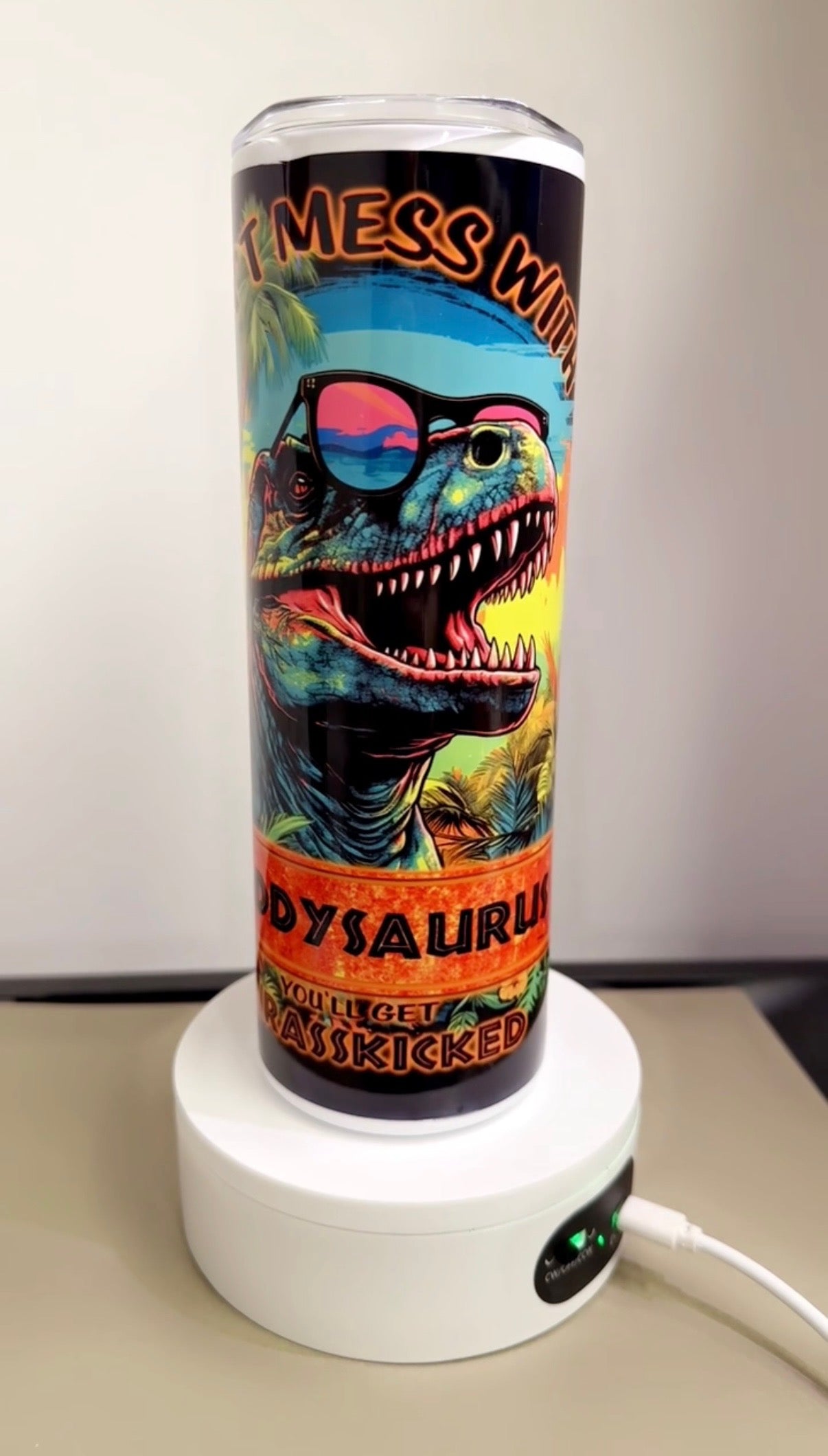 Don’t Mess With Daddysaurus - 20oz Tumbler