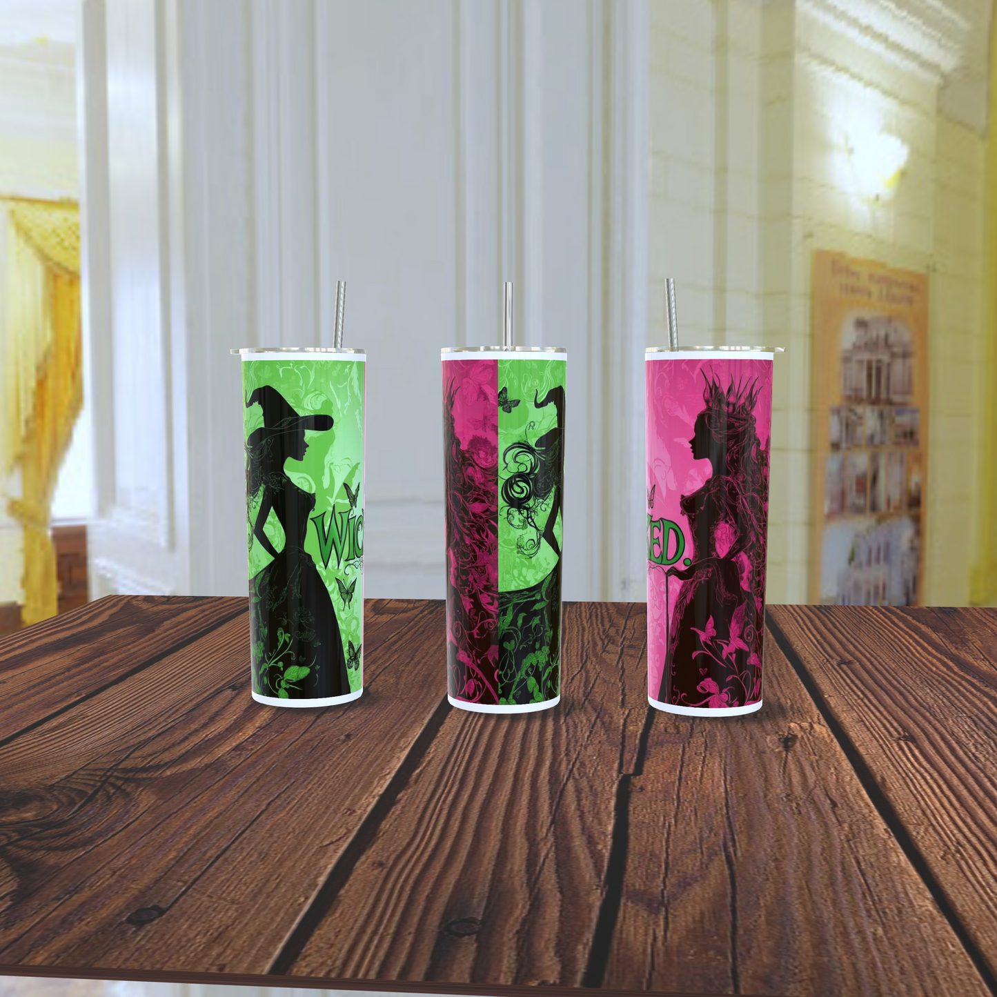 Wicked inspired 20oz stainless steel tumbler