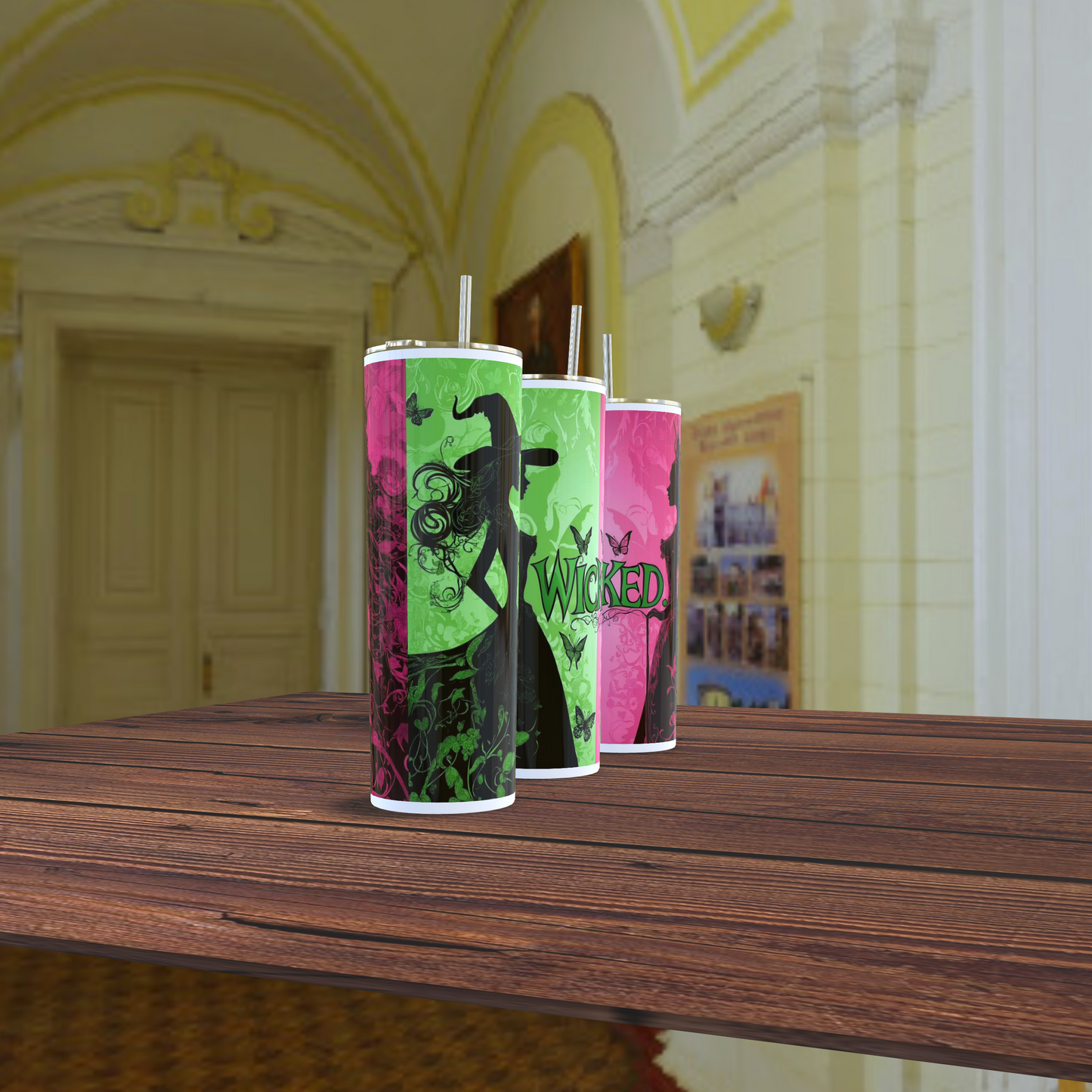 Wicked inspired 20oz stainless steel tumbler