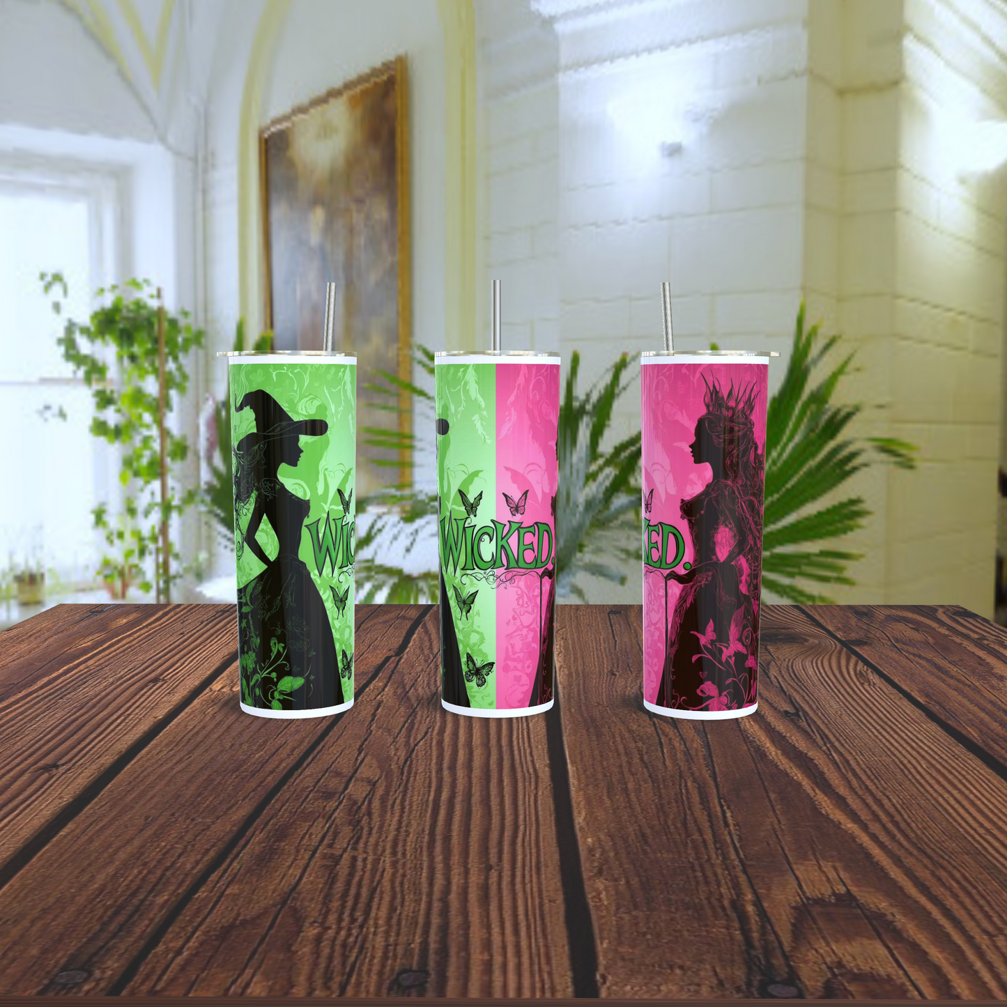 Wicked inspired 20oz stainless steel tumbler