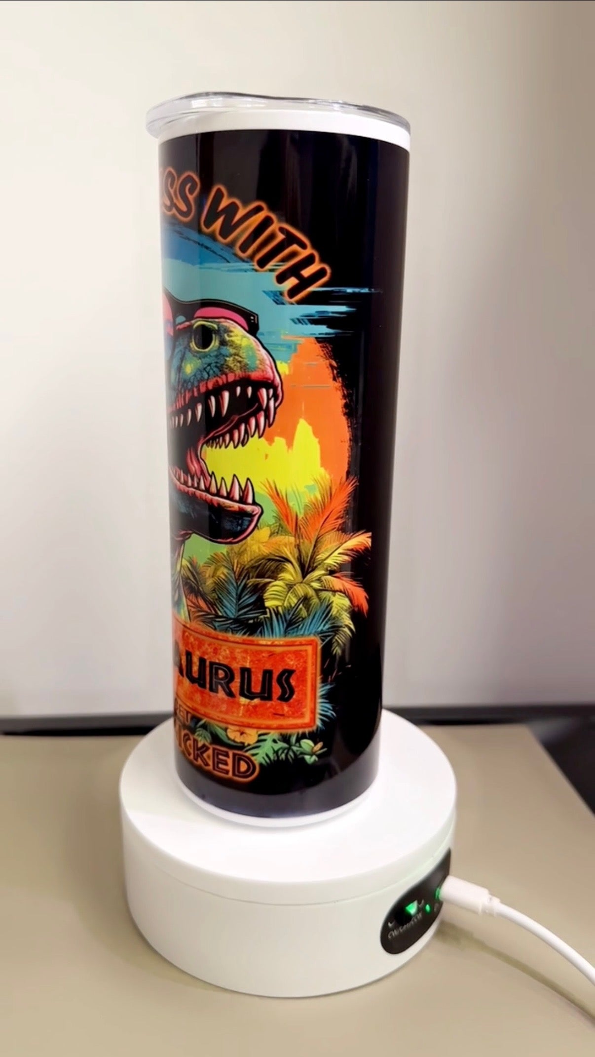 Don’t Mess With Daddysaurus - 20oz Tumbler
