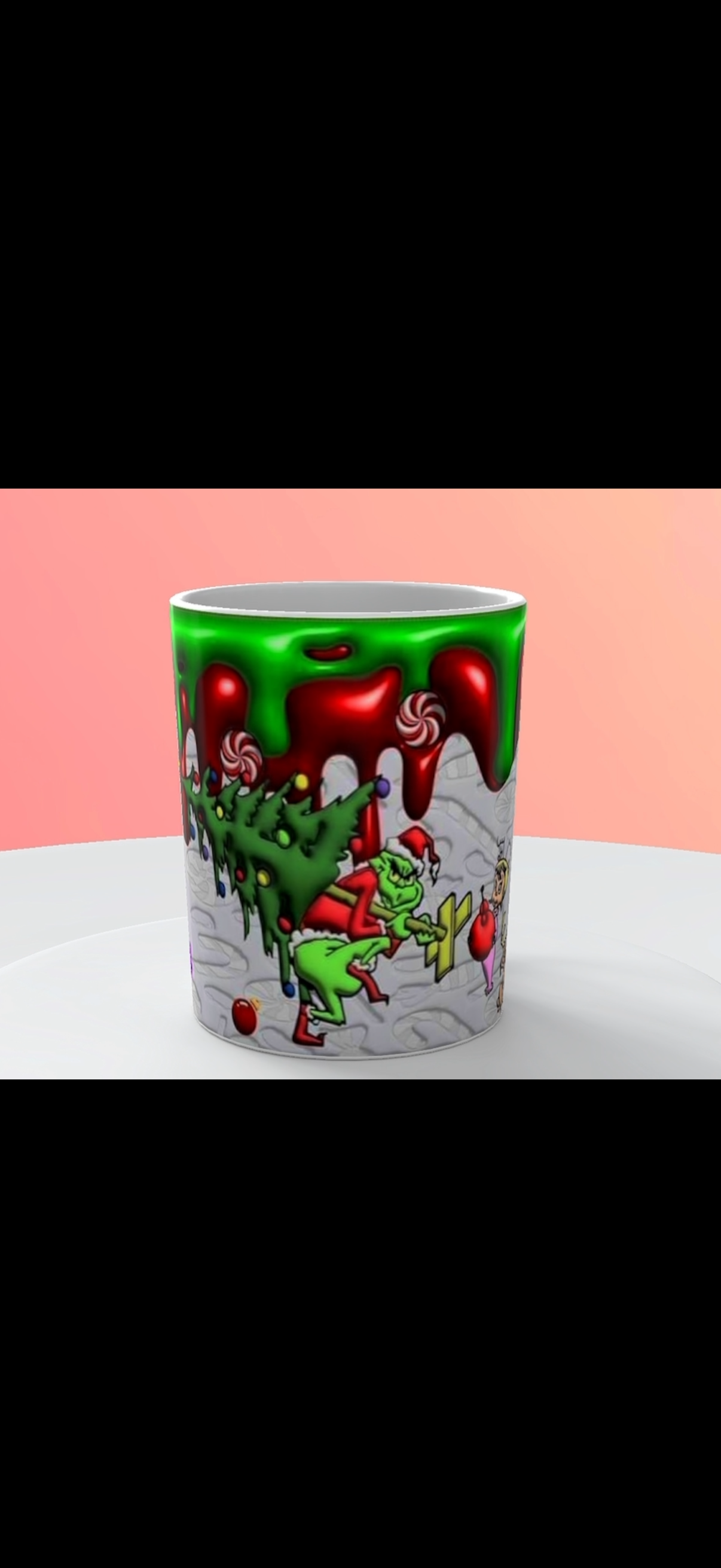 The Grinch steals the Xmas tree