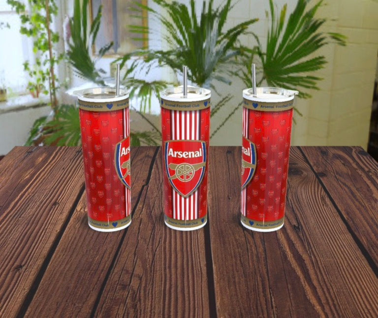 Football 20oz stainless steel tumblers - various designs