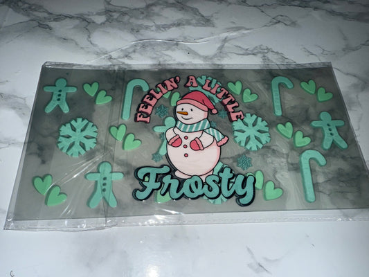 Feeling a little frosty themed UVDTF 