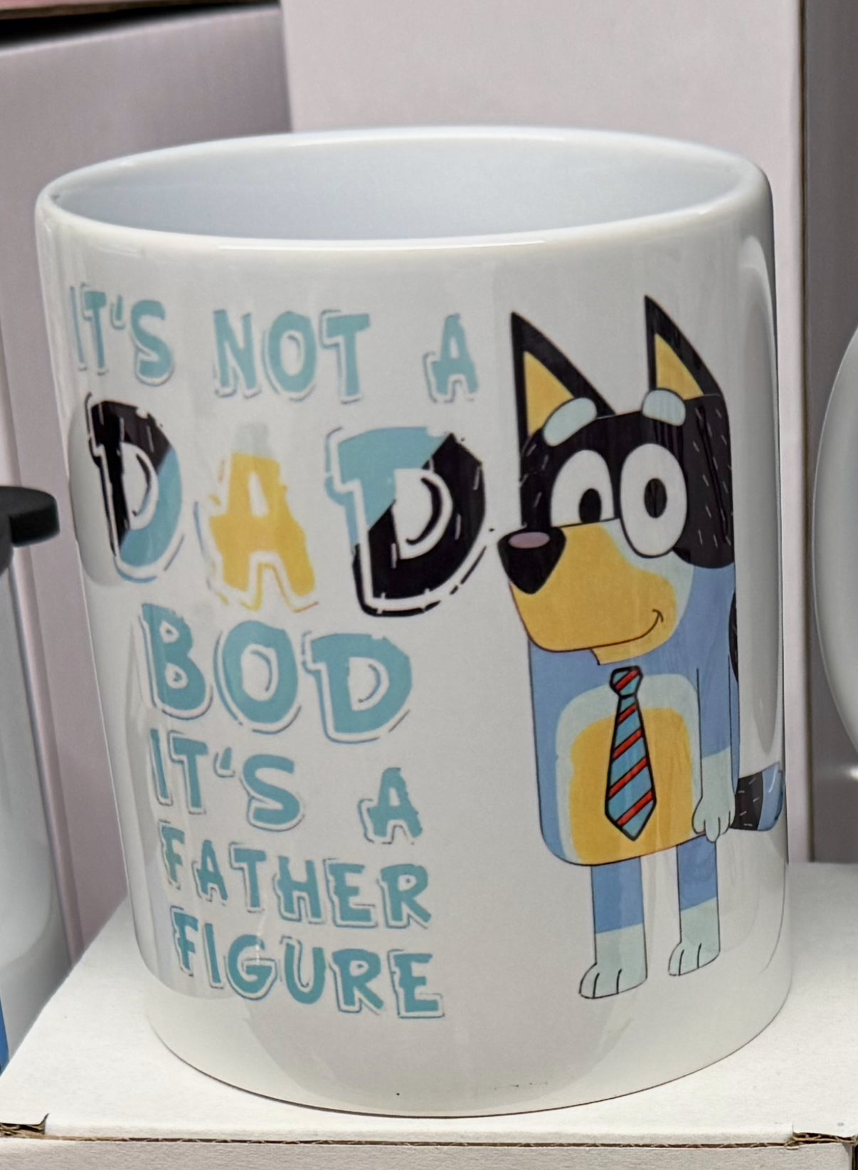 It’s not a dad bod, it’s a father figure - 11oz mug