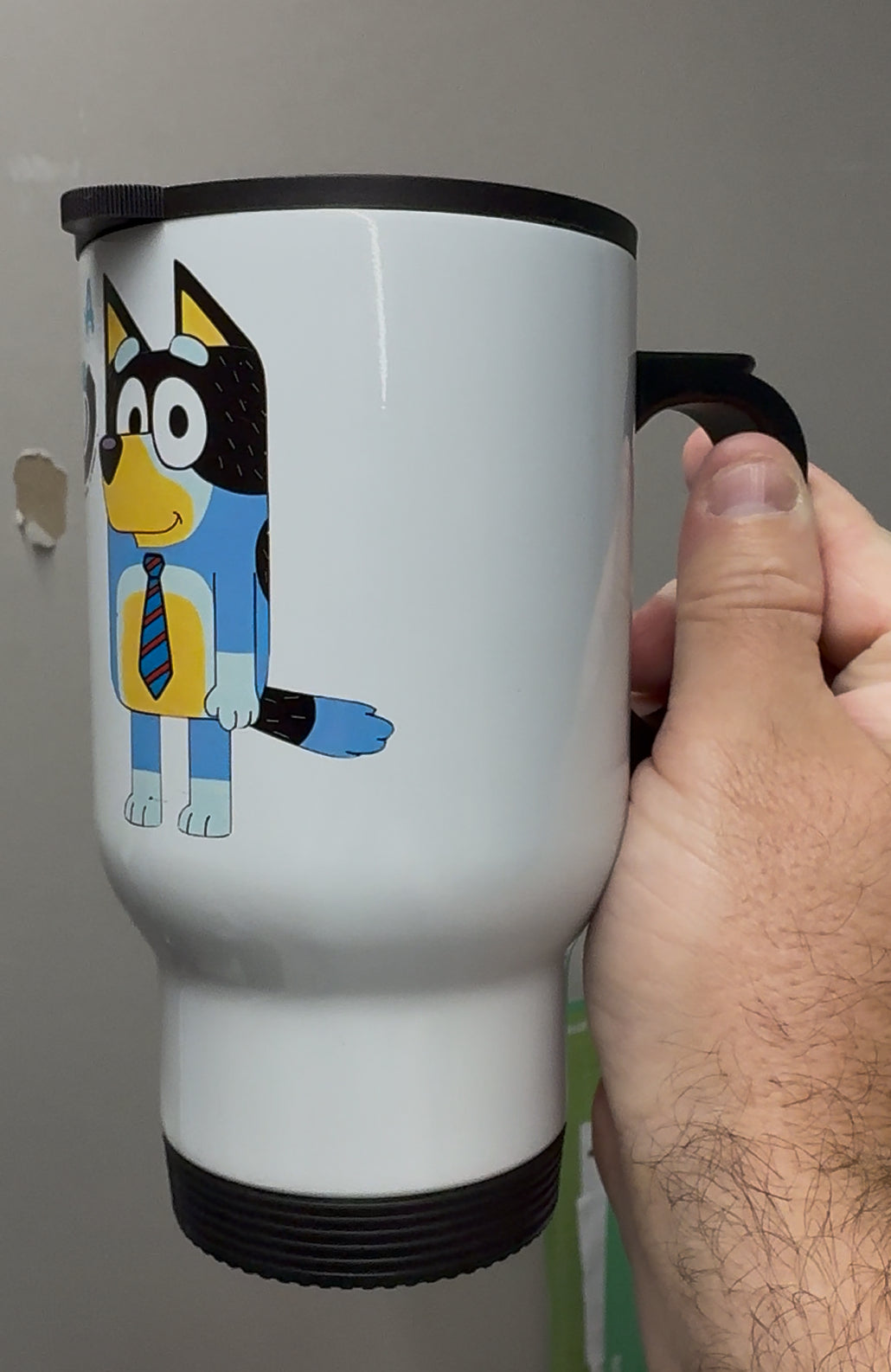 It’s not a dad bod, it’s a father figure - 14oz stainless steel travel mug