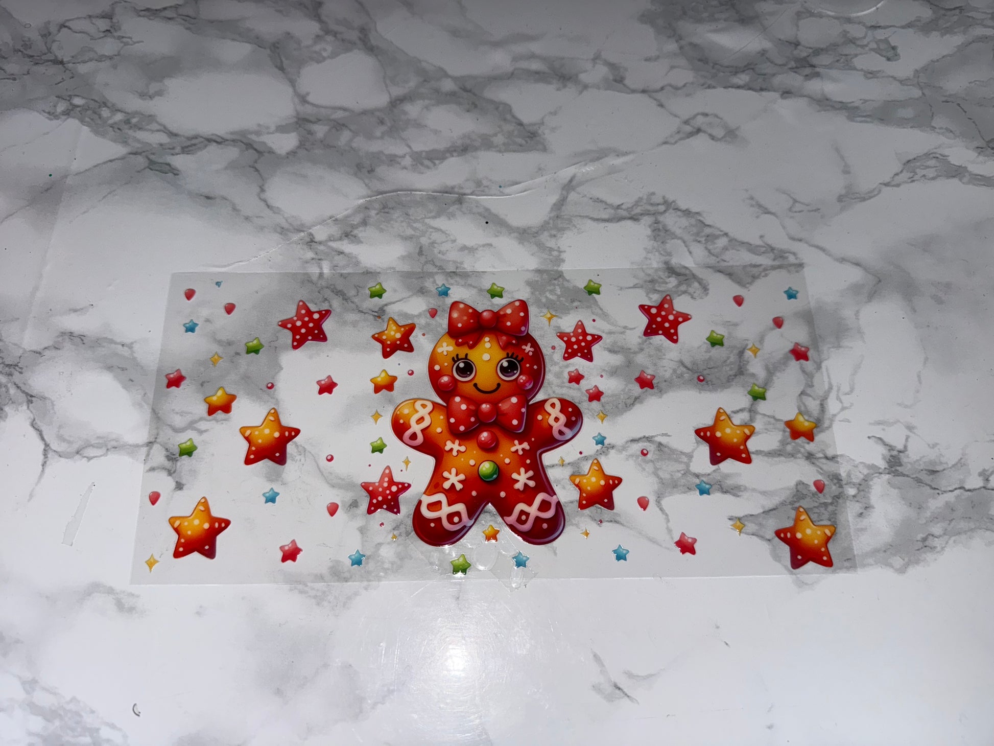 Gingerbread lady wrap