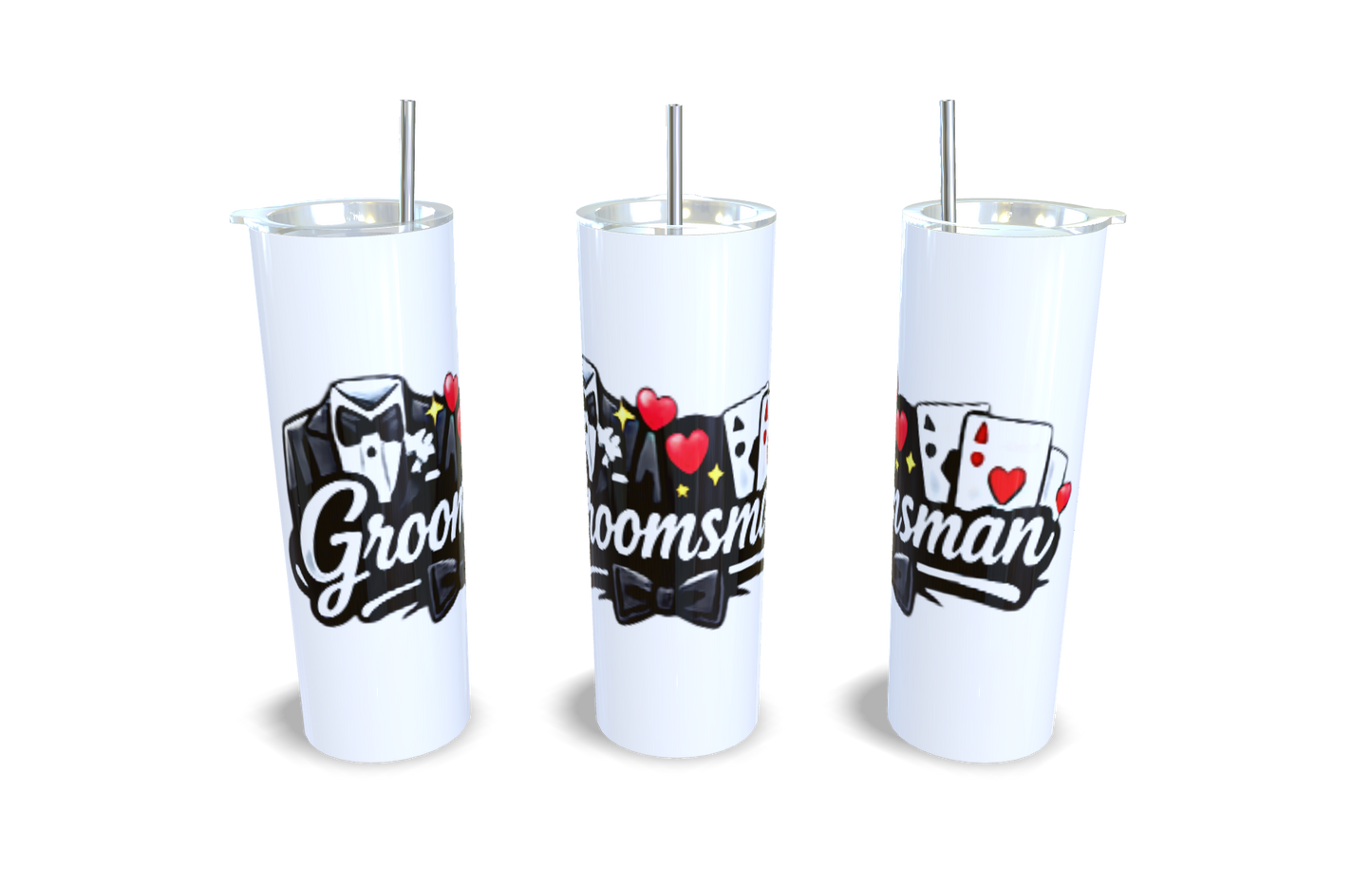 Groomsman - 20oz Stainless Steel Tumbler - Customisable