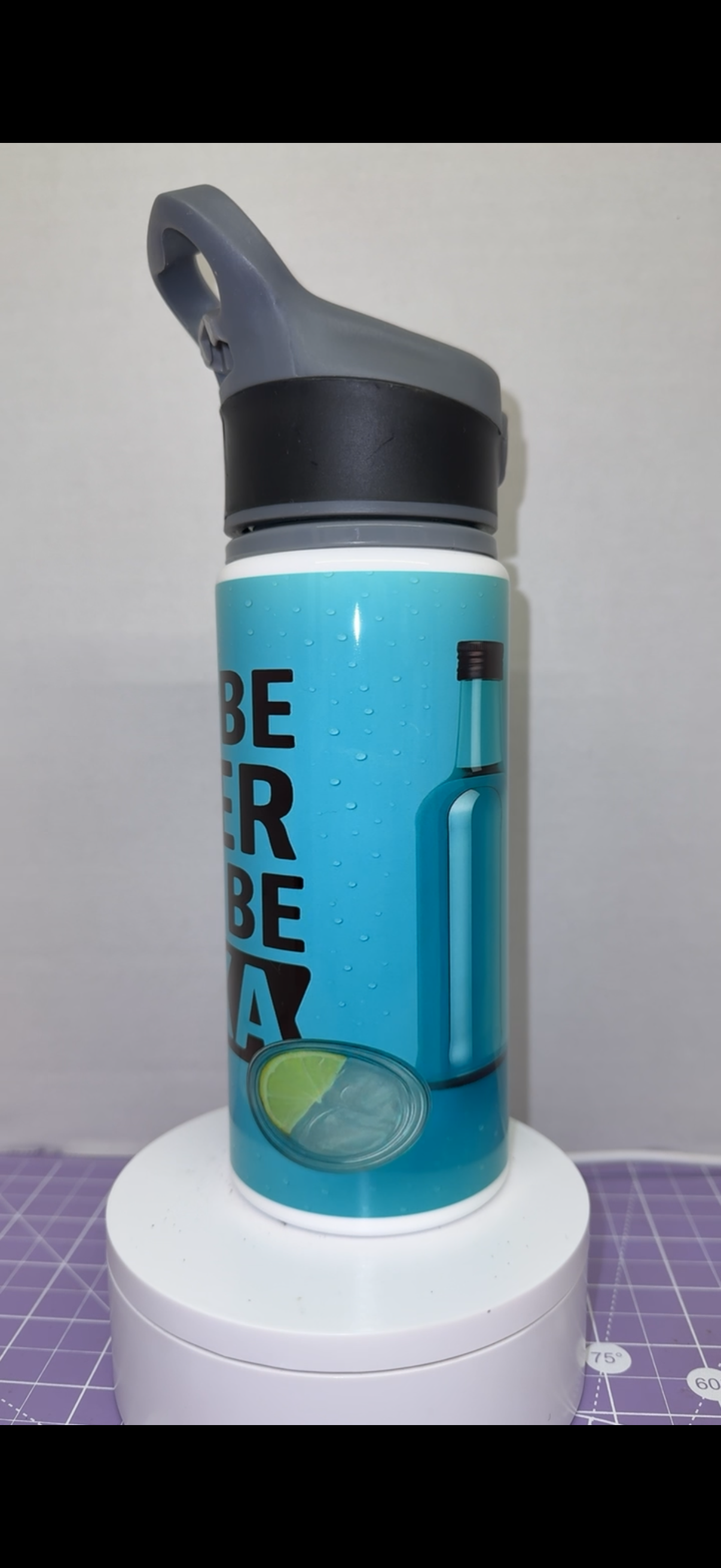 Might Be Water, Might Be Vodka - 650ml Aliminium Water Bottle