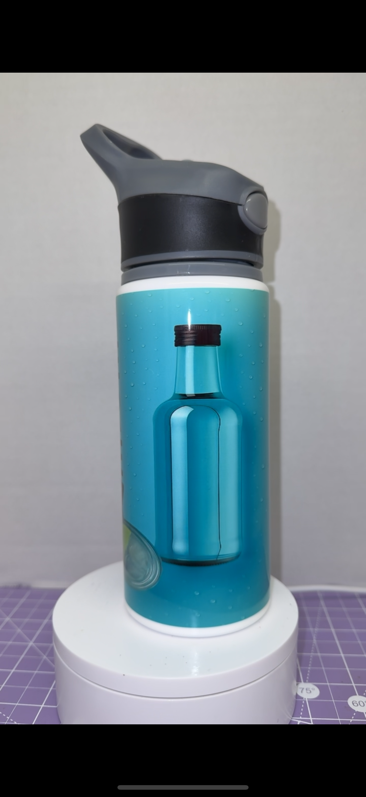 Might Be Water, Might Be Vodka - 650ml Aliminium Water Bottle