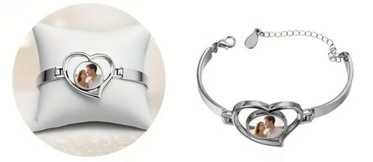 Love Heart Designed Bracelet - Customisable