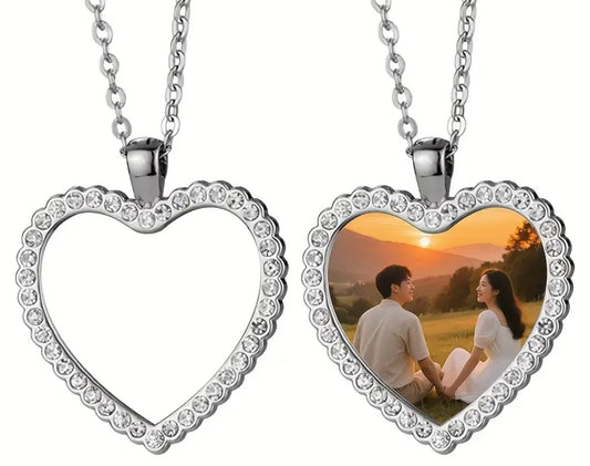 Love Heart Necklace - Customisable