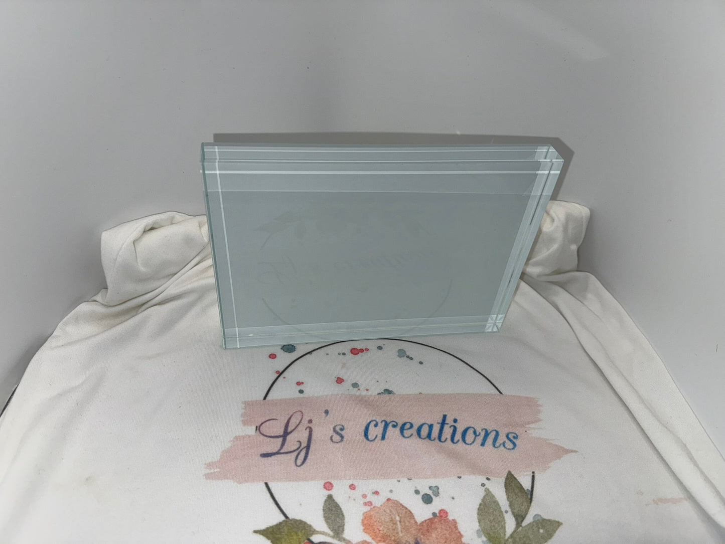 Photo Crystal - Large Rectangle - 13cm x 18cm - Customisable