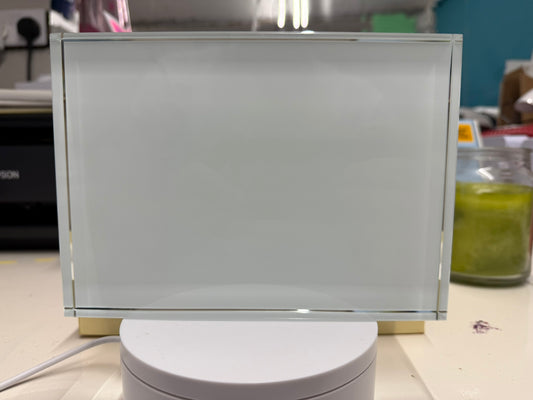 Photo Crystal - Large Rectangle - 13cm x 18cm - Customisable